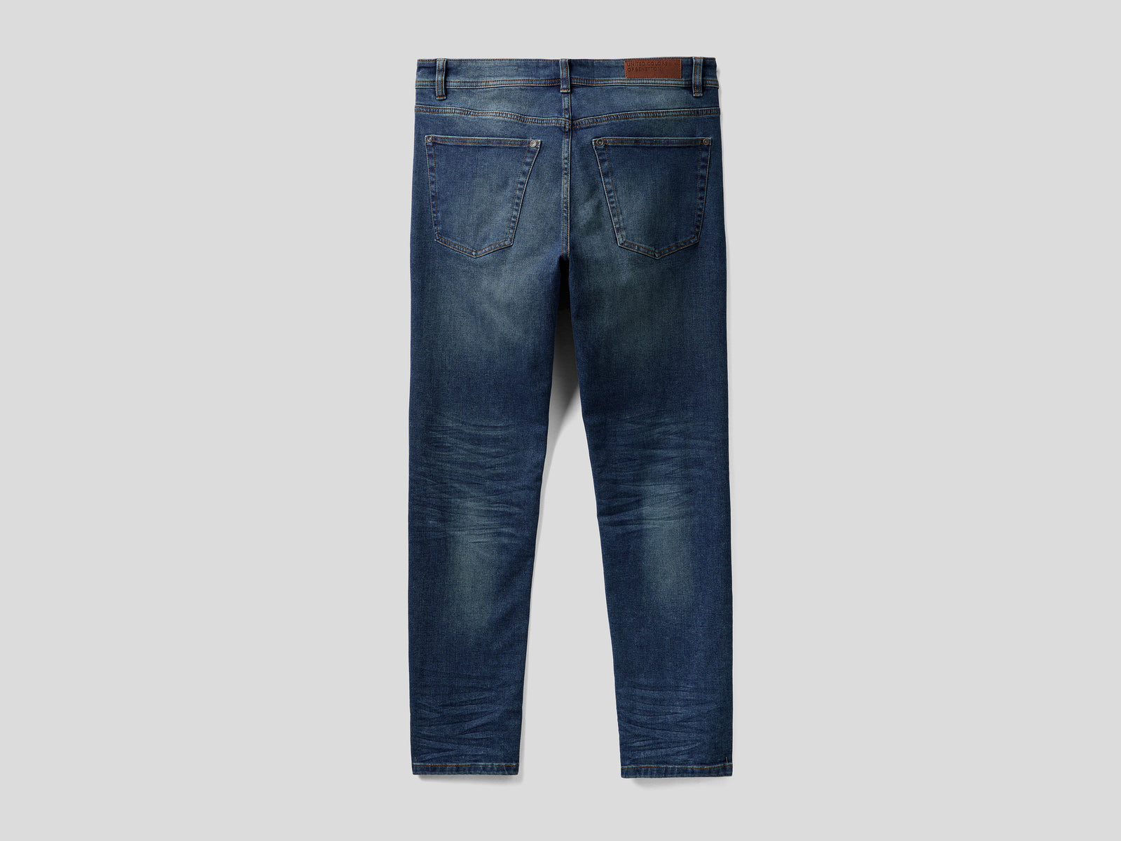 Jeans slim fit cinque tasche da uomo blu 2 | Benetton Outlet