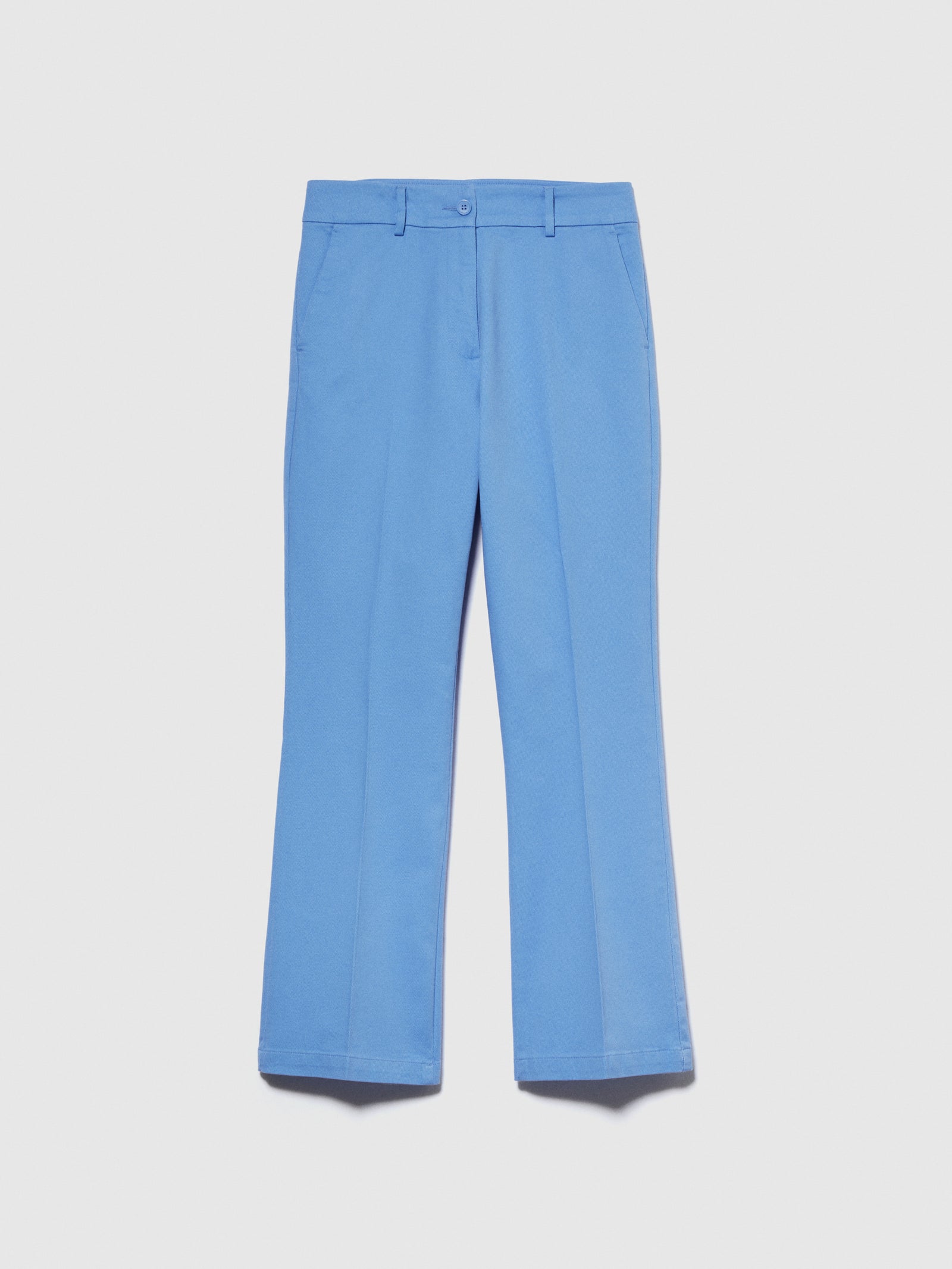 Pantaloni slim fit da donna celeste | Sisley Outlet