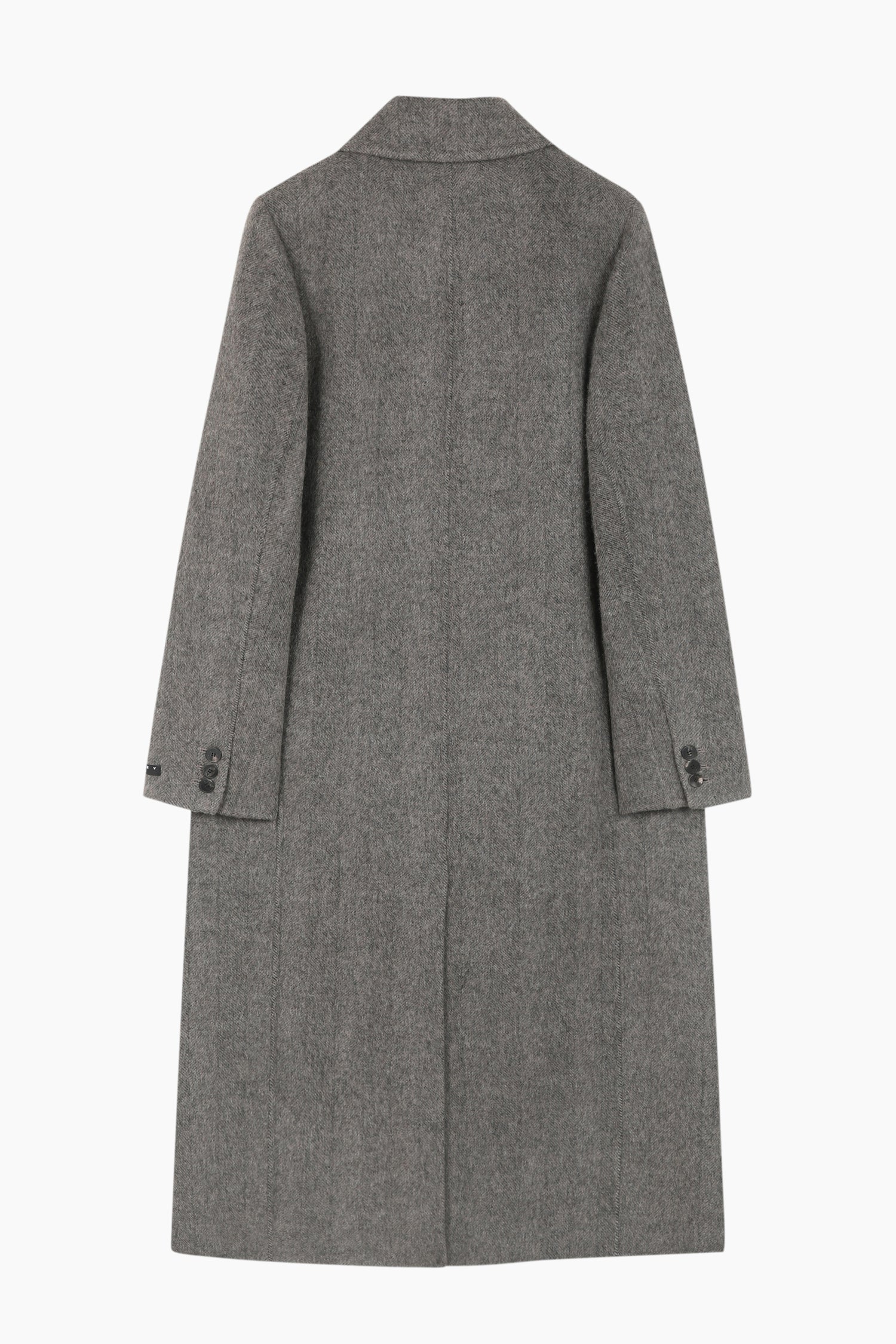 Maxi cappotto doppiopetto da donna grigio chiaro 2 | Sisley Outlet