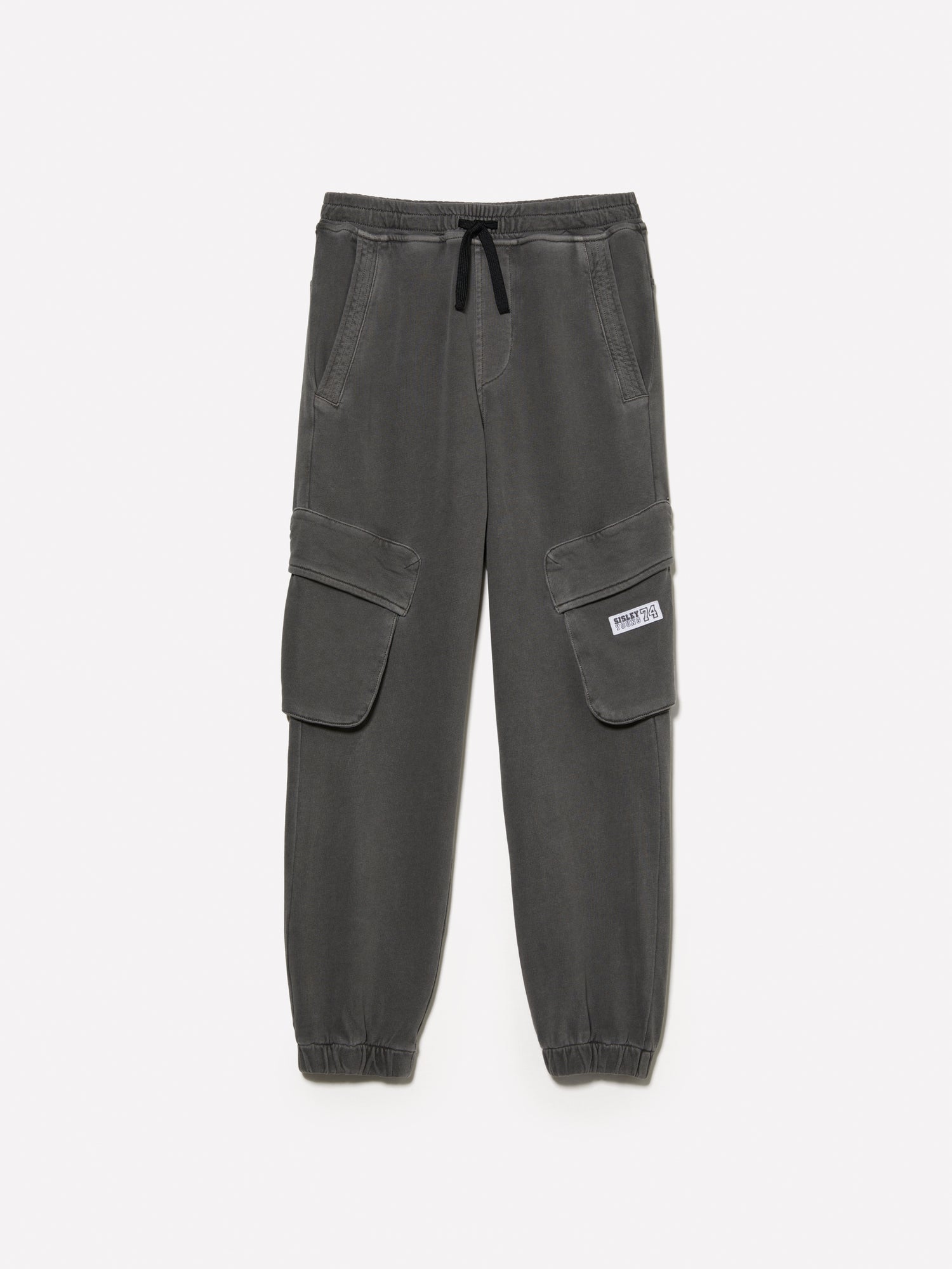 Joggers con tasconi da bambino grigio scuro | Sisley young Outlet