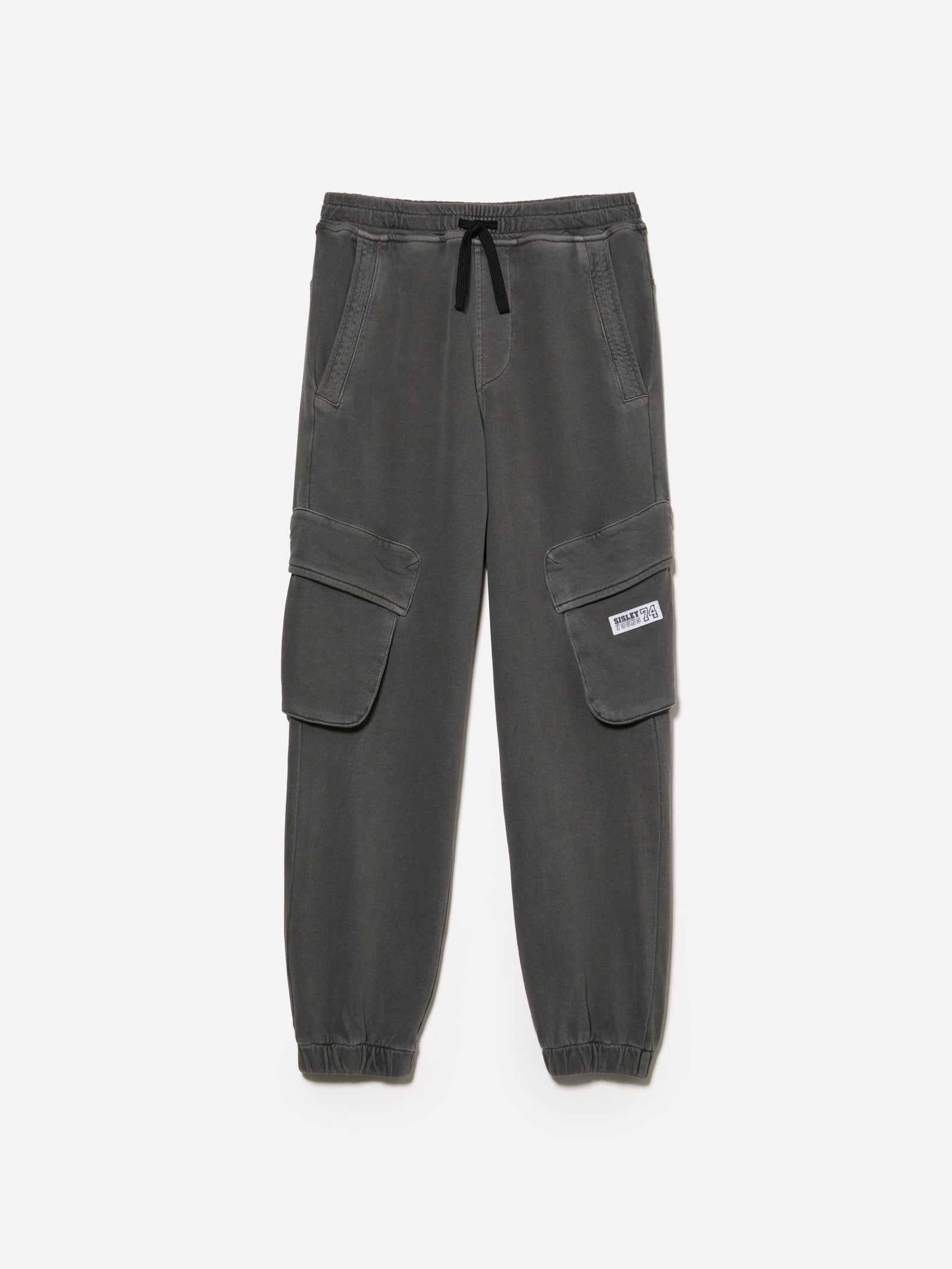 Joggers con tasconi da bambino grigio scuro | Sisley young Outlet