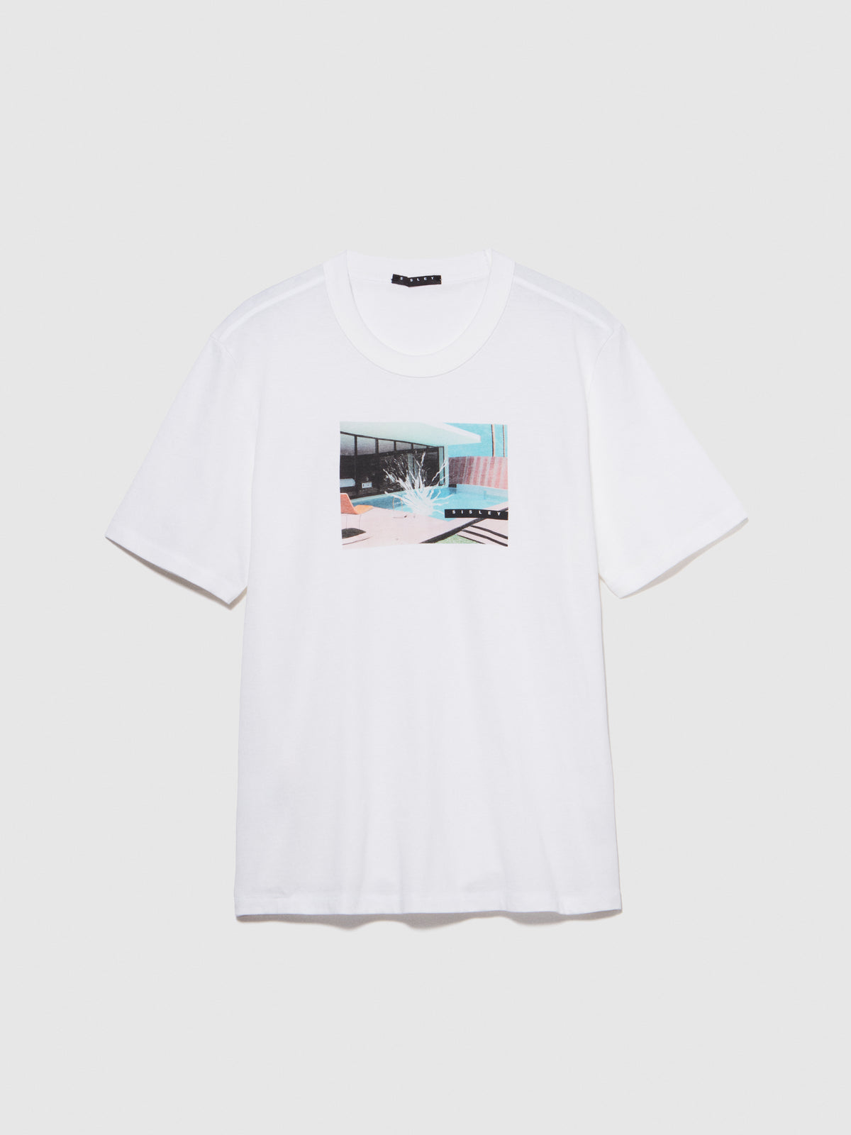 T-shirt regular fit con stampa