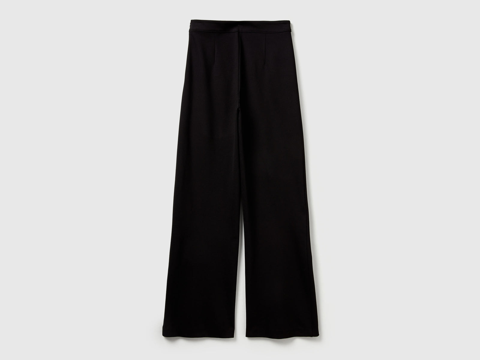 Pantaloni classici taglio dritto da donna nero 2 | Benetton Outlet