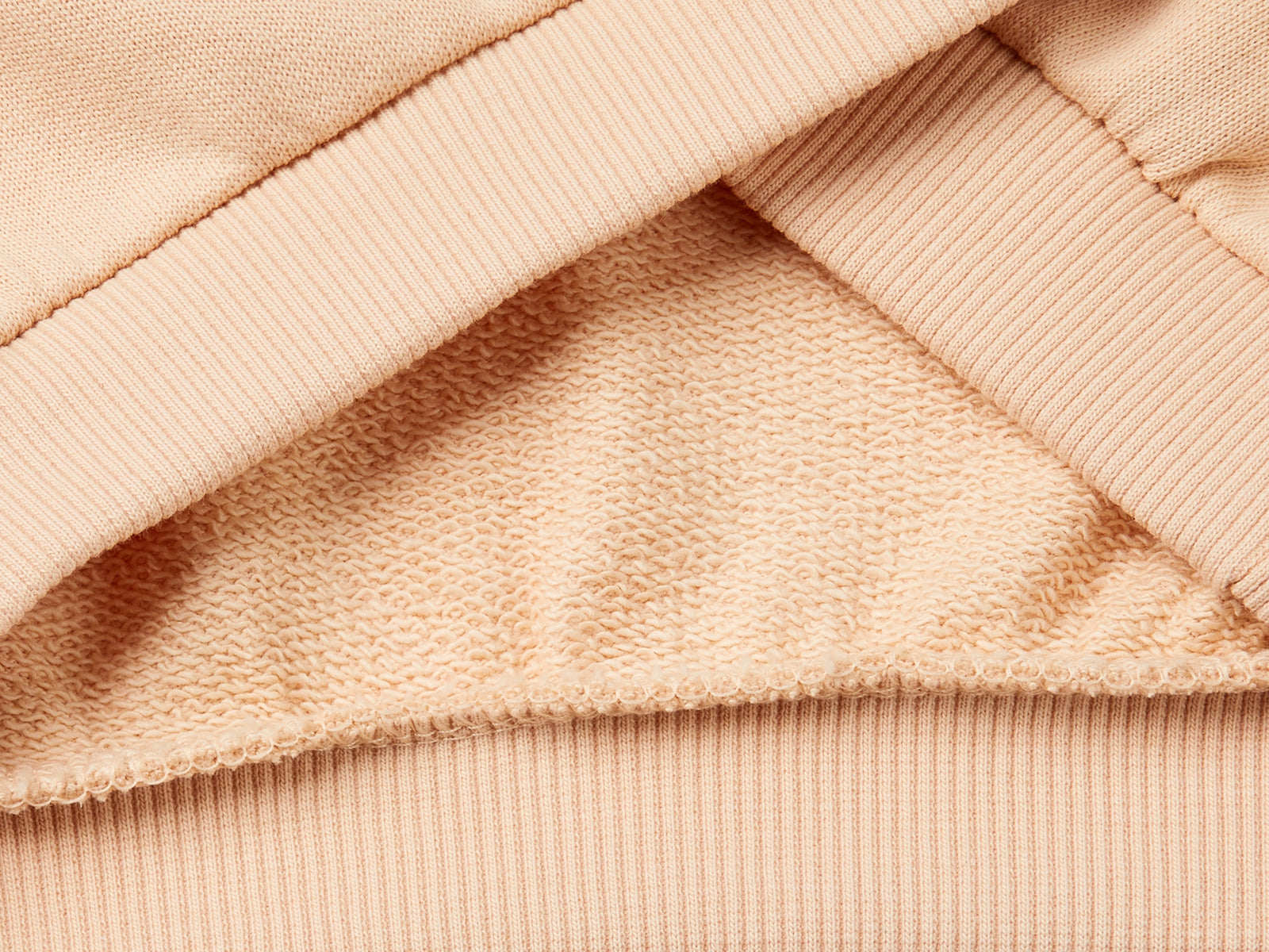 Felpa con cappuccio 100% cotone da bambina multi-color 3 | Benetton Outlet