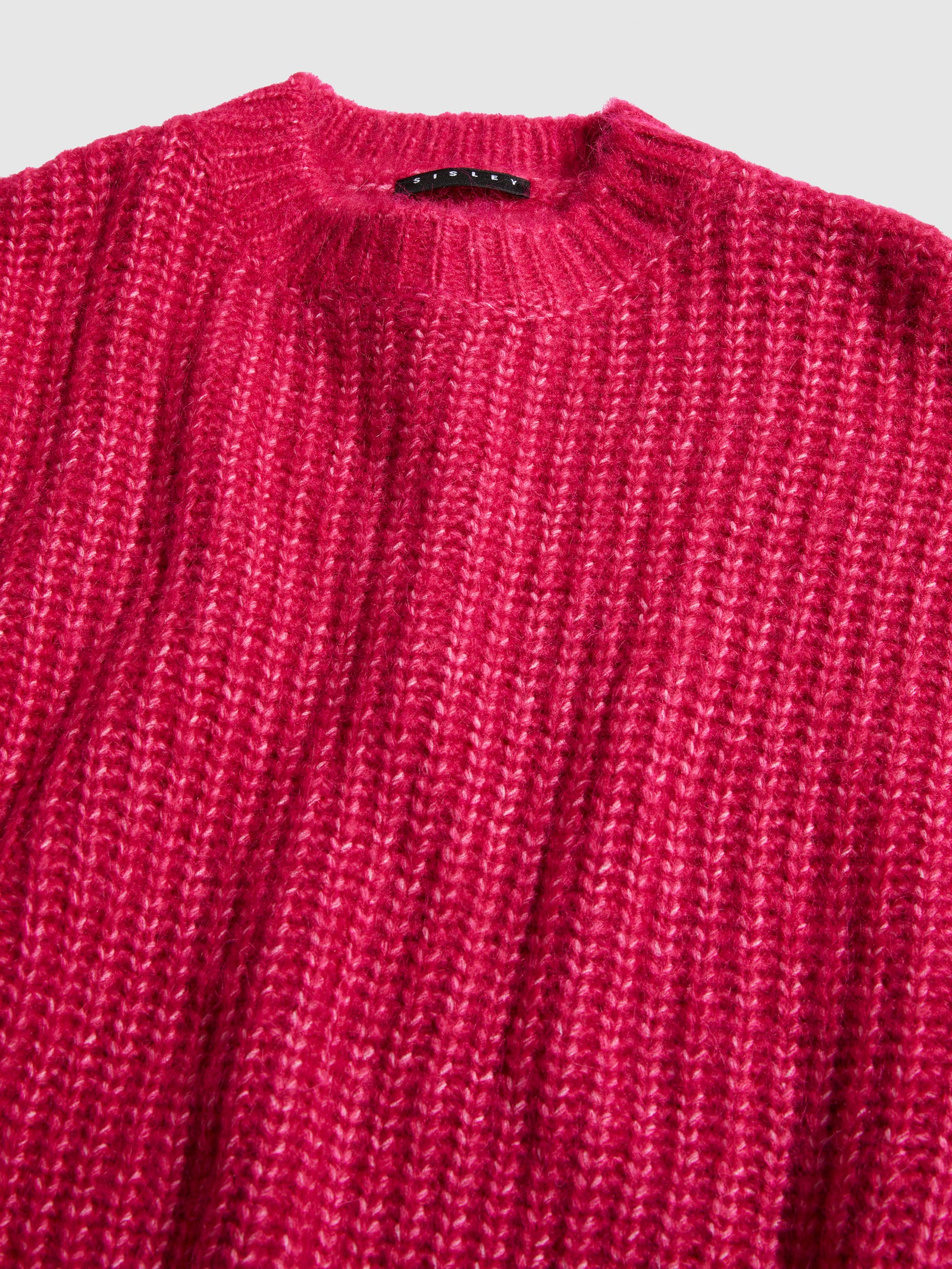 Maglia fluffy da bambina fucsia 2 | Sisley young Outlet