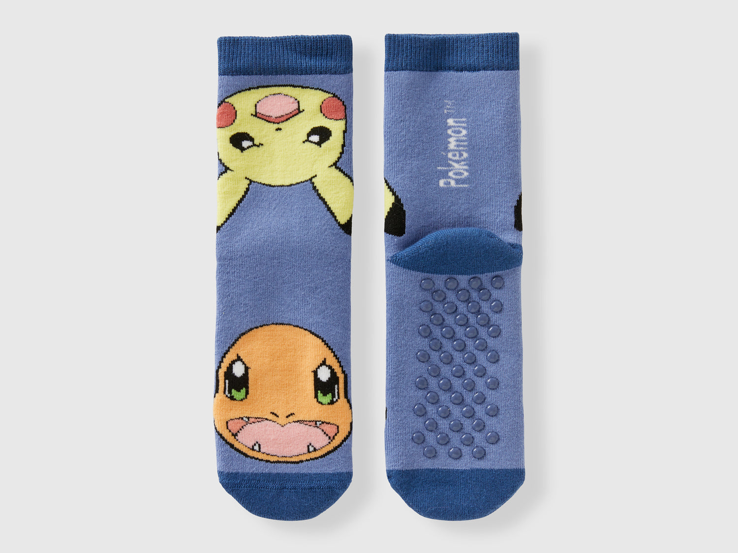 Calzini antiscivolo Pokémon da bambino blu | Benetton Outlet