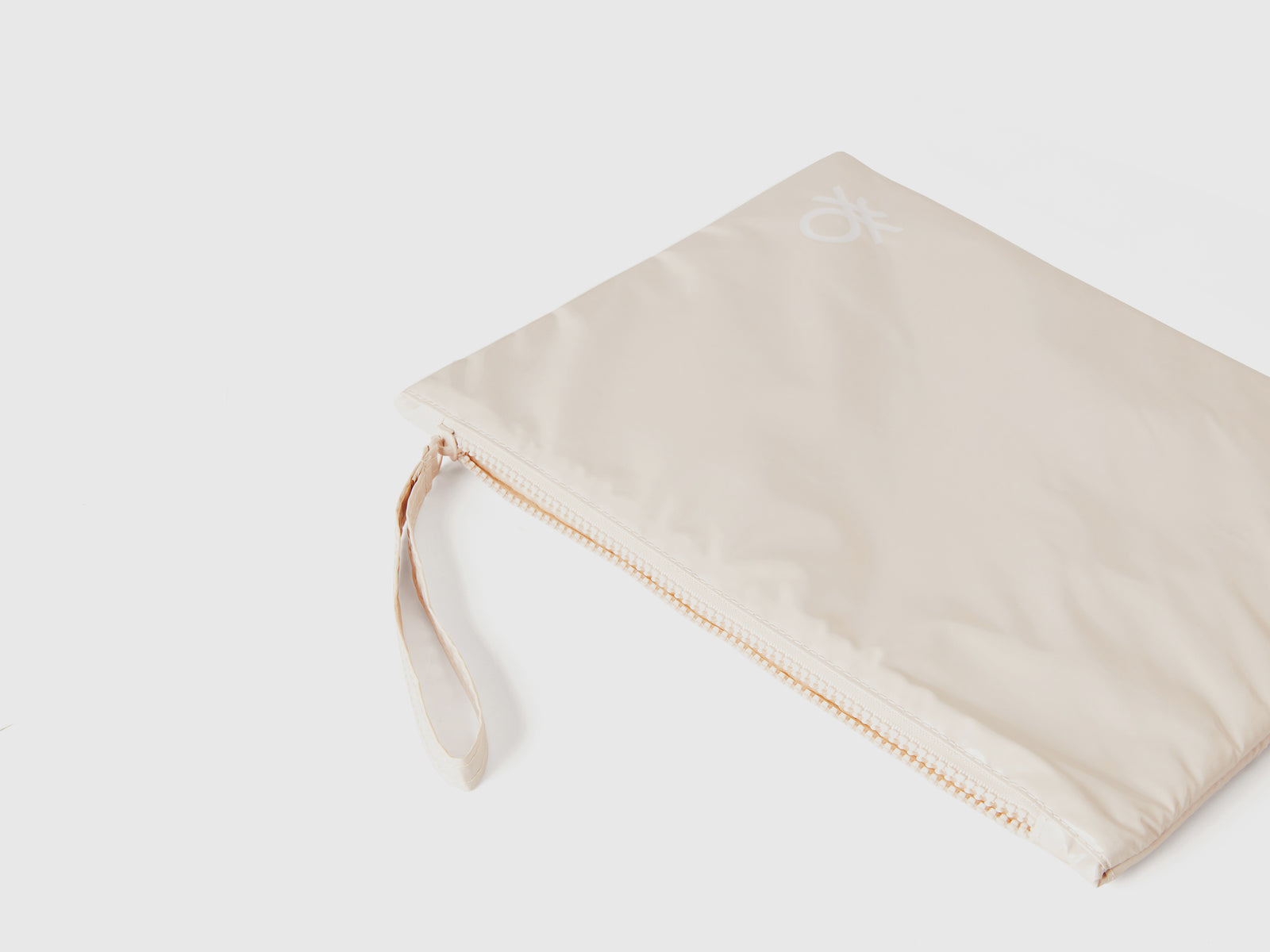 Busta grande con logo da uomo beige 3 | Multimarchio Outlet