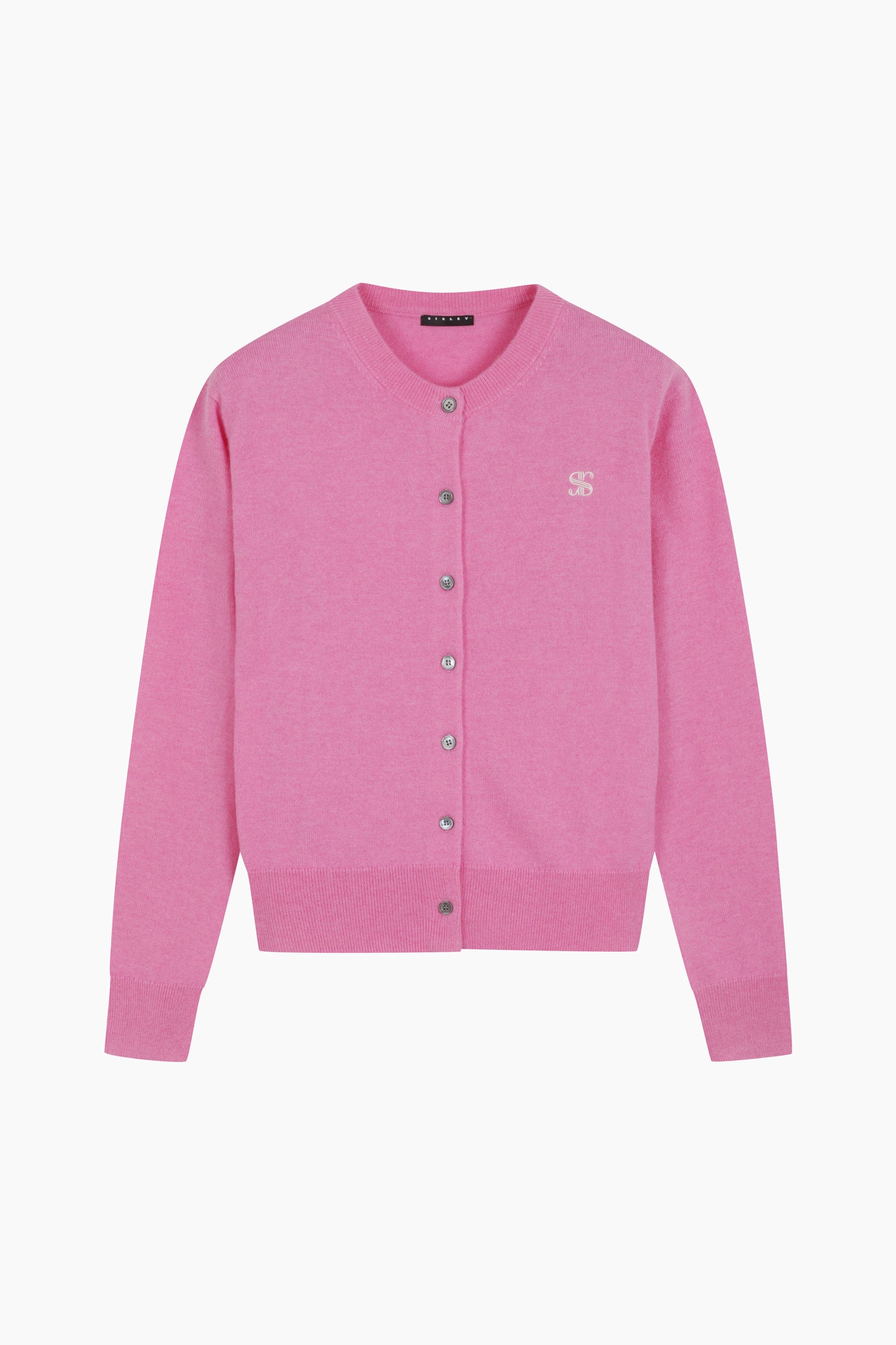Cardigan con ricamo da donna rosa | Sisley Outlet