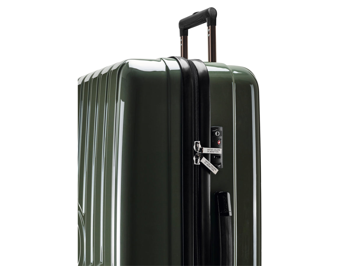 Trolley grande rigido da  verde militare 2 | Ucb Outlet