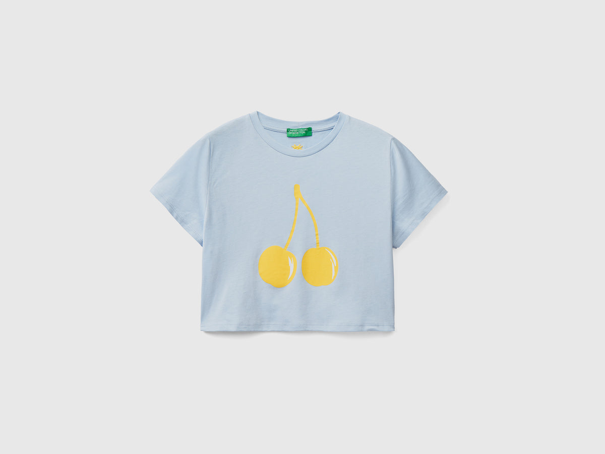 T-shirt con stampa frutta
