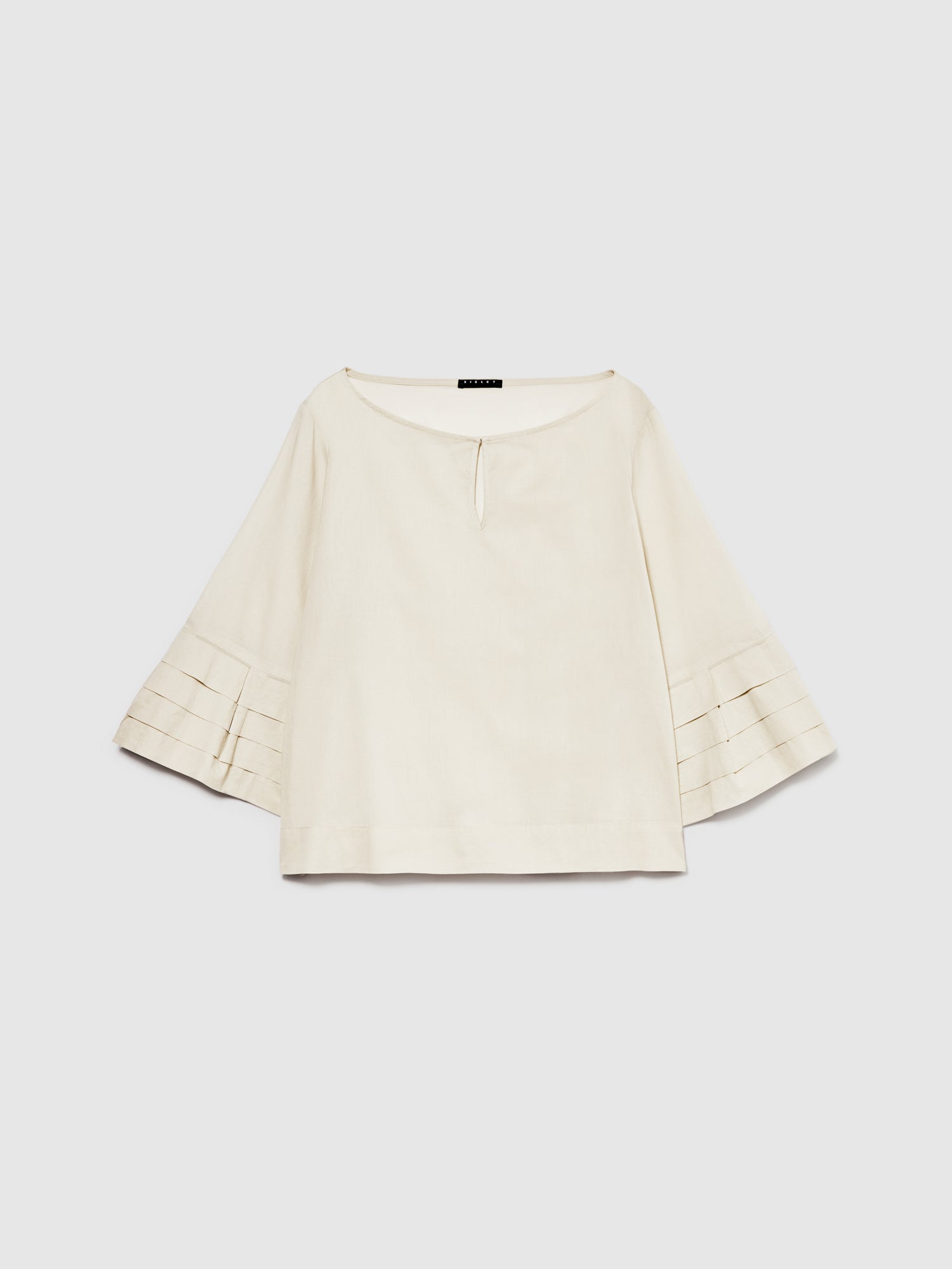 Blusa caftano da donna beige | Sisley Outlet