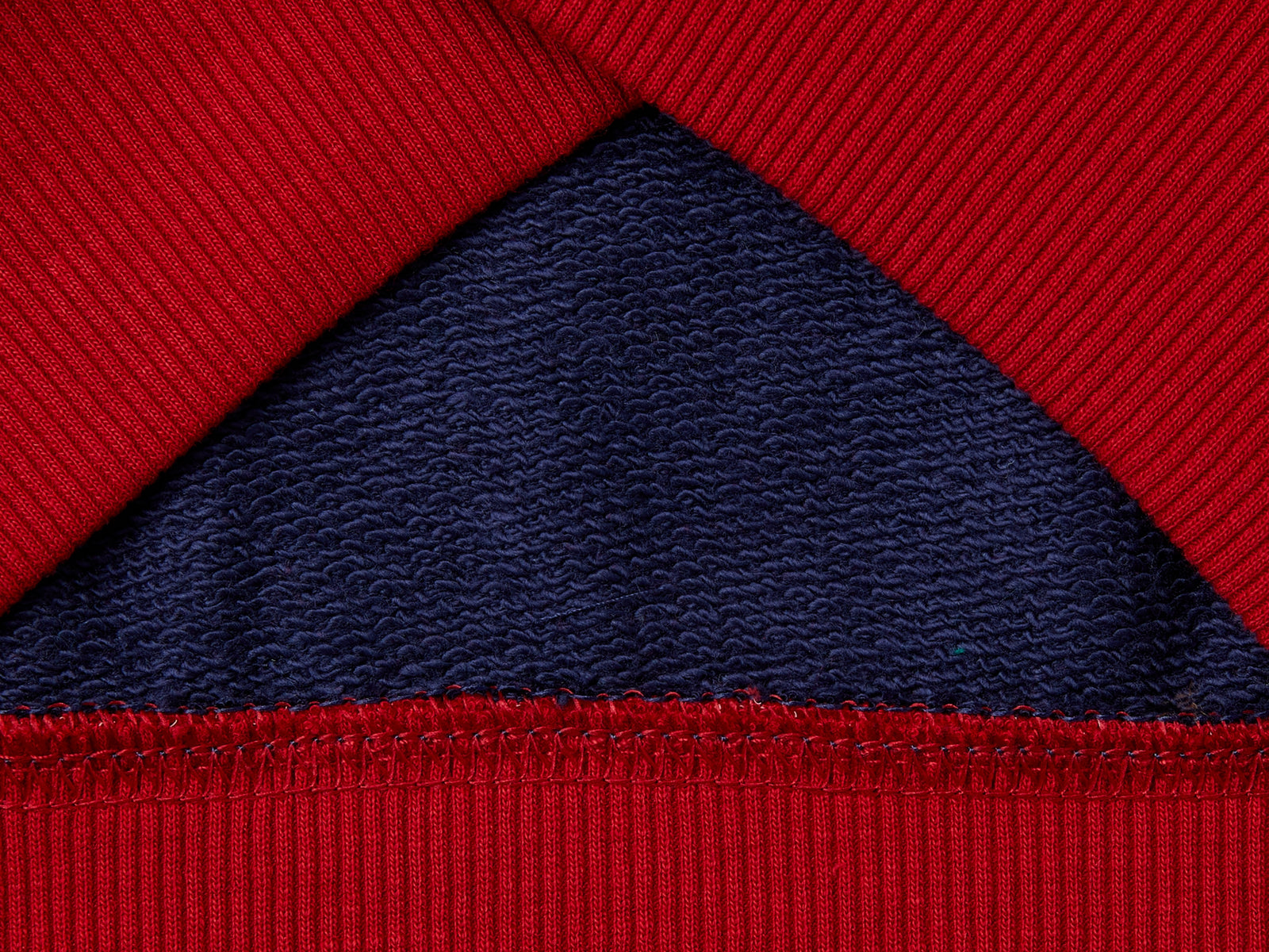 Felpa con zip e ricamo logo da bambino multi-color 3 | Benetton Outlet