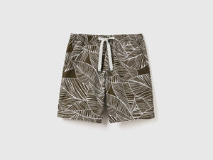 Pantaloni corti in puro cotone