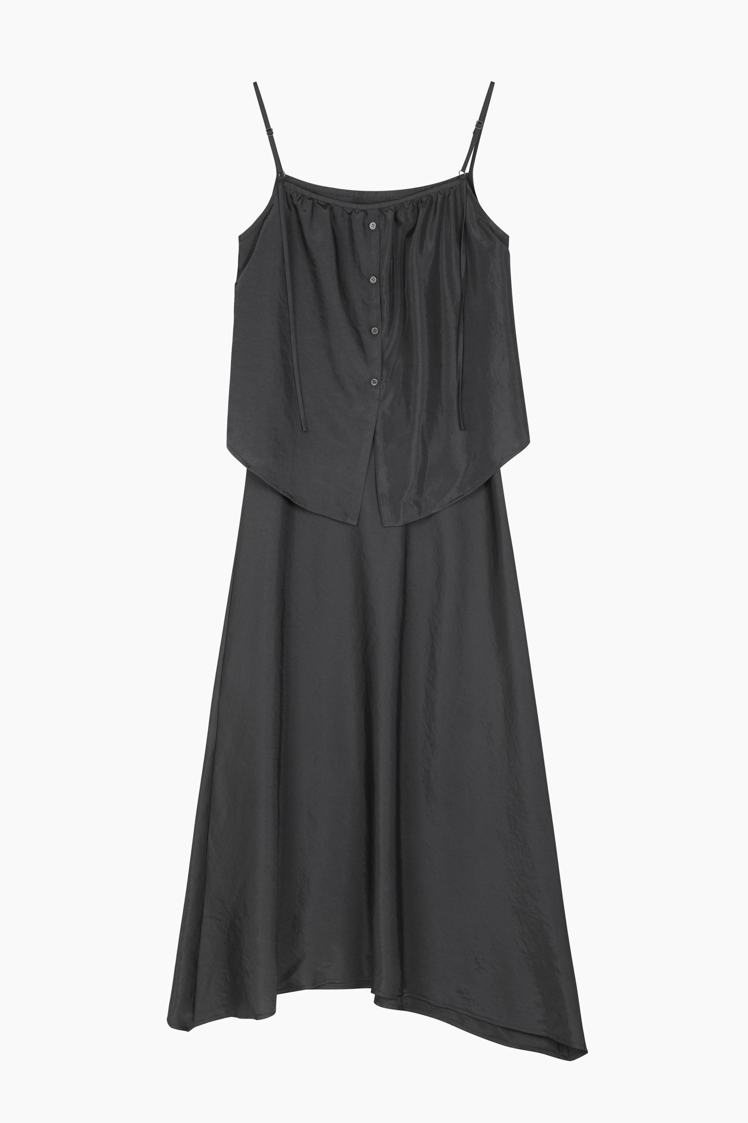 Vestito svasato da donna grigio chiaro | Sisley Outlet