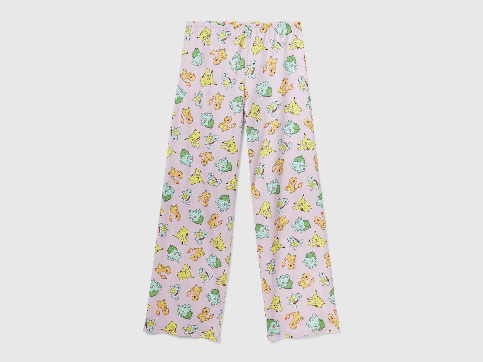 Pantaloni Pokémon 100% cotone da donna multi-color | Benetton Outlet