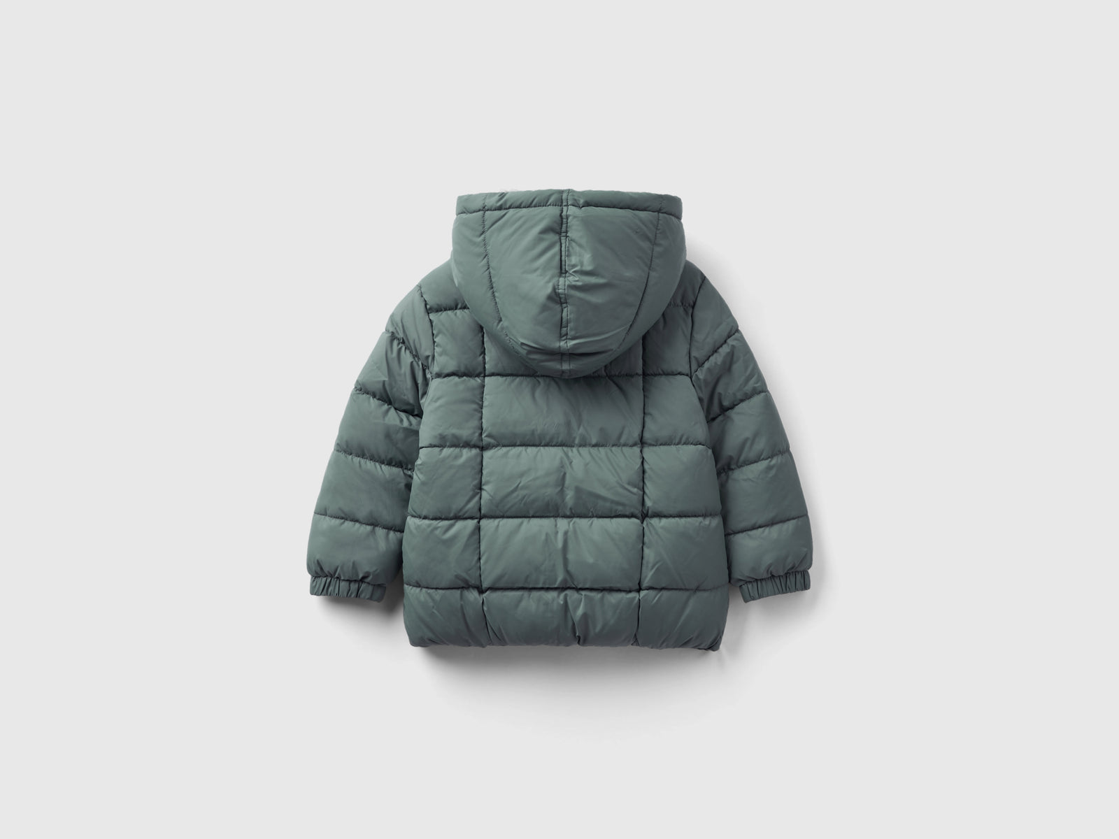 Giubbotto con interno orsetto da bimbo grigio scuro 2 | Benetton Outlet