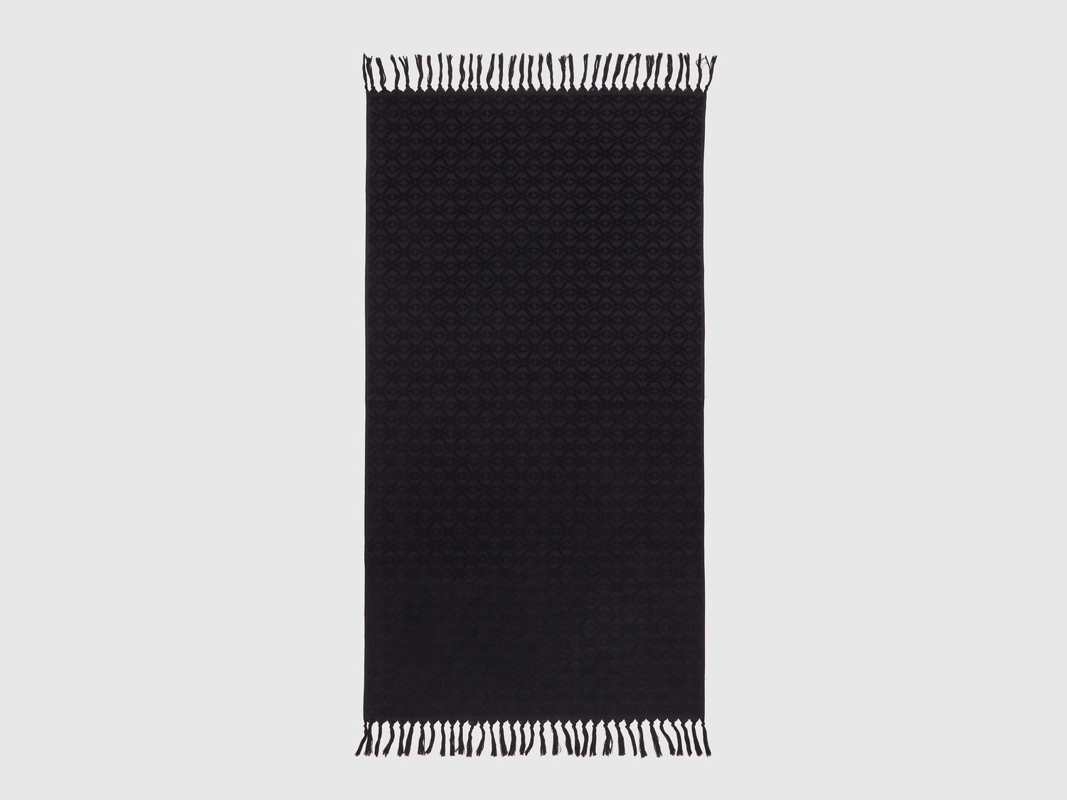 Telo mare Monogram da uomo nero | Benetton Outlet