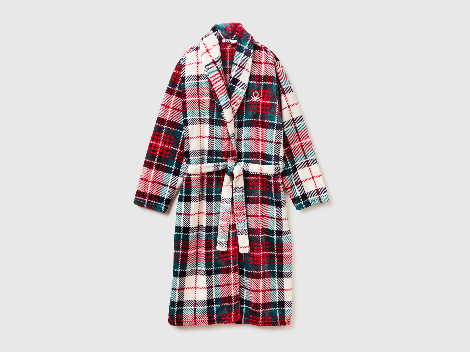 Vestaglia tartan da uomo verde | Benetton Outlet