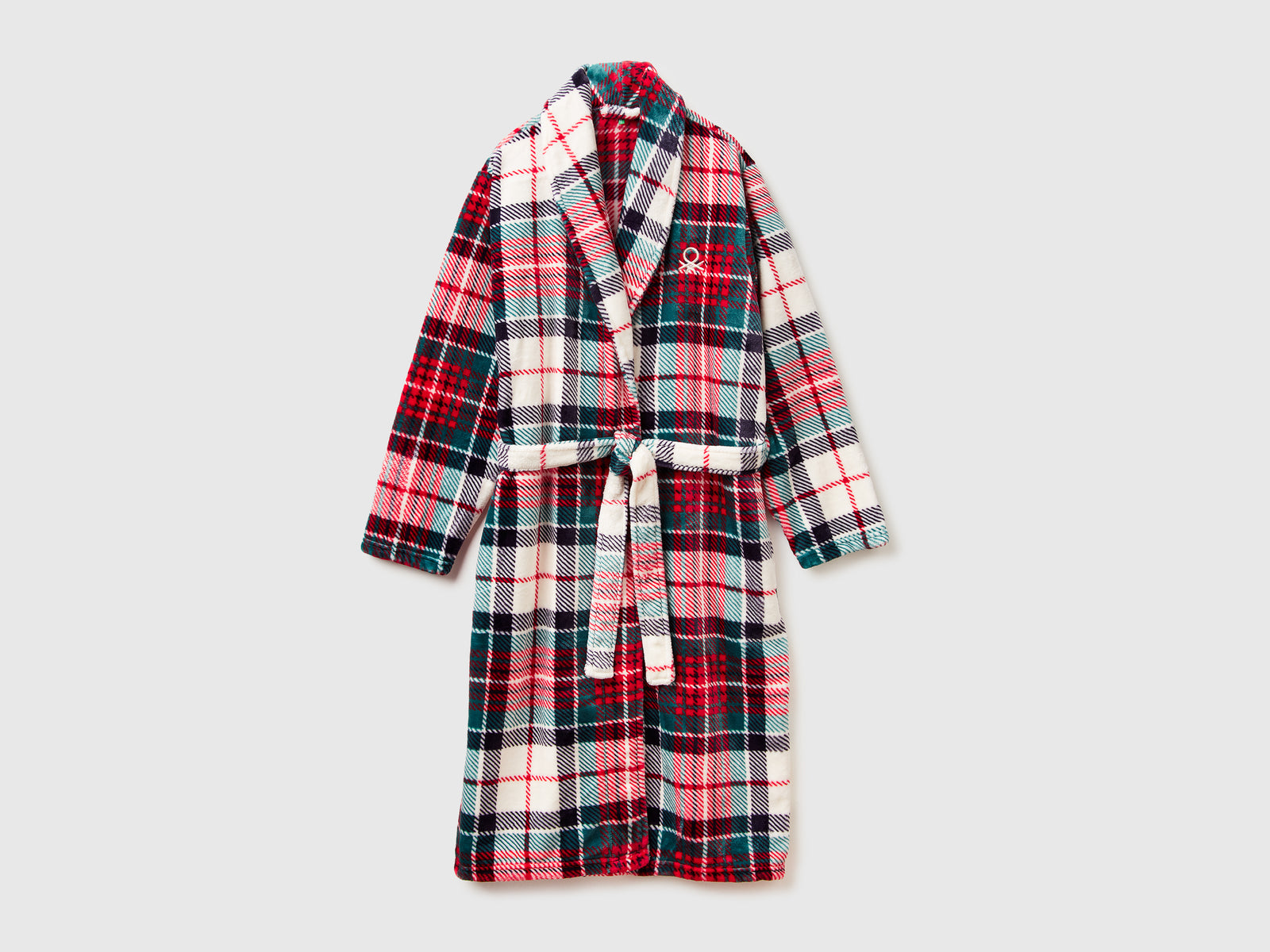 Vestaglia tartan da uomo verde | Benetton Outlet