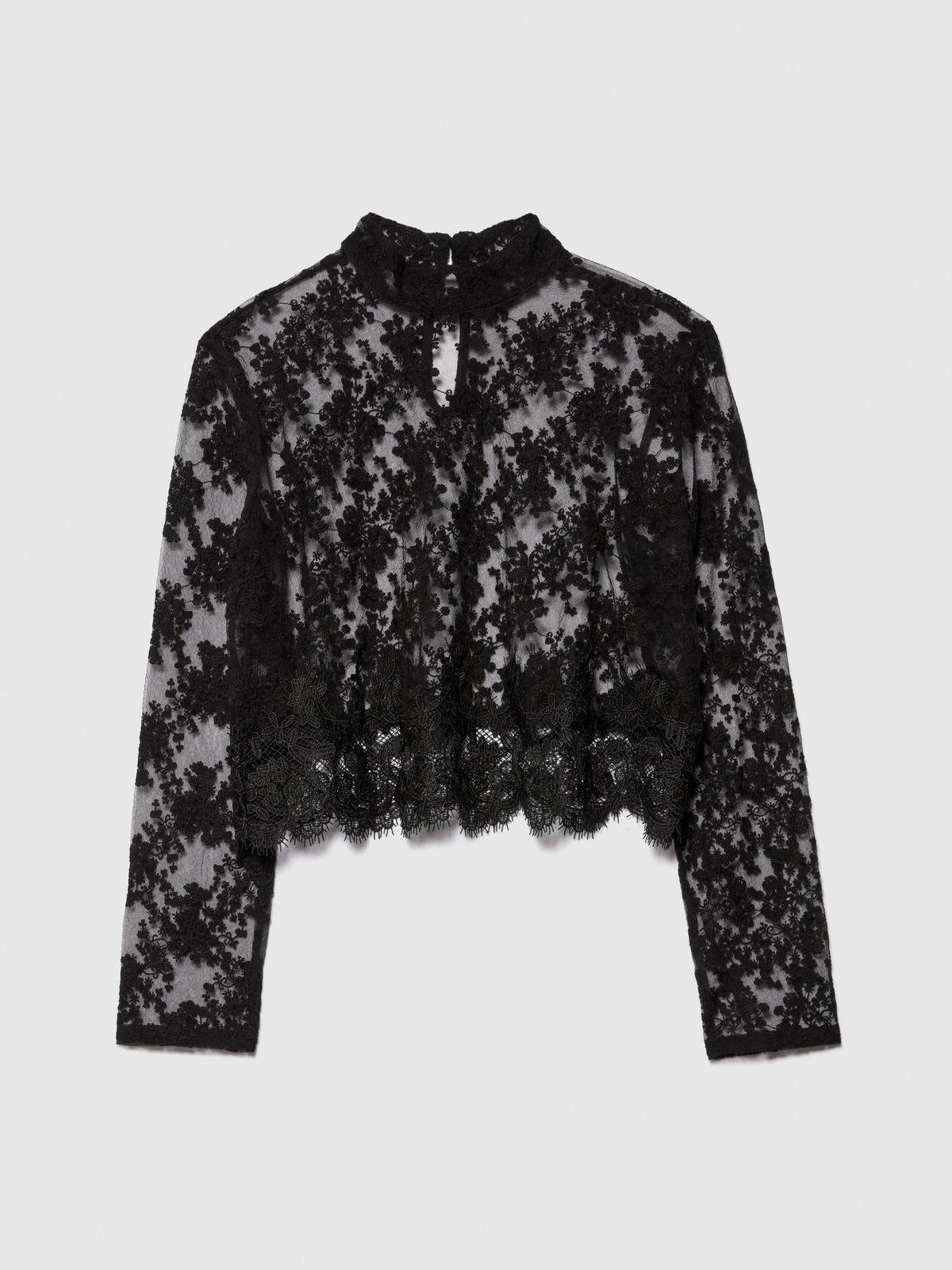 Blusa in tulle