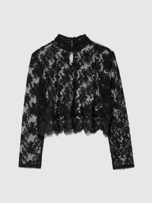 Blusa in tulle