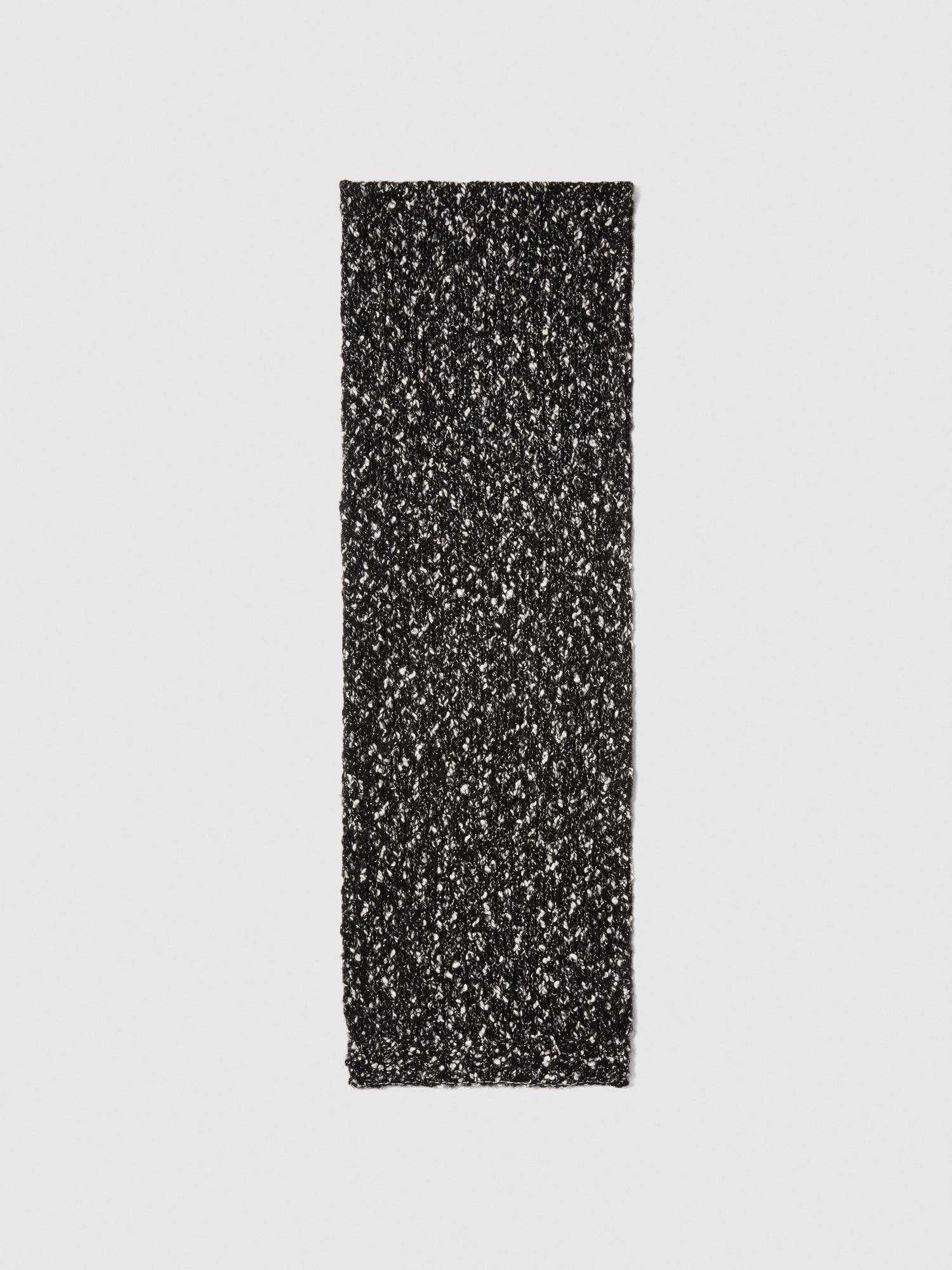 Sciarpa bouclé da donna nero | Sisley Outlet