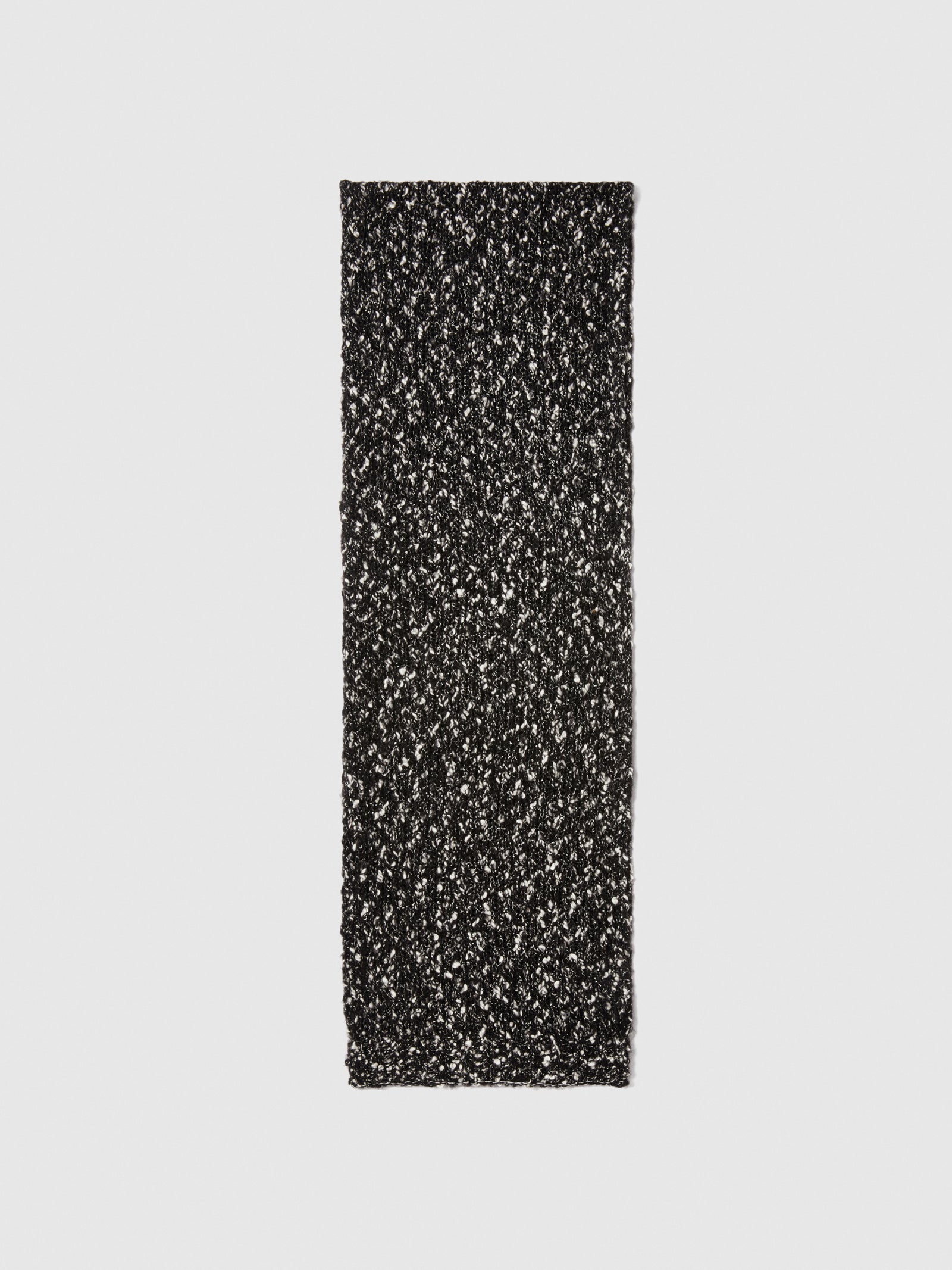 Sciarpa bouclé da donna nero | Sisley Outlet
