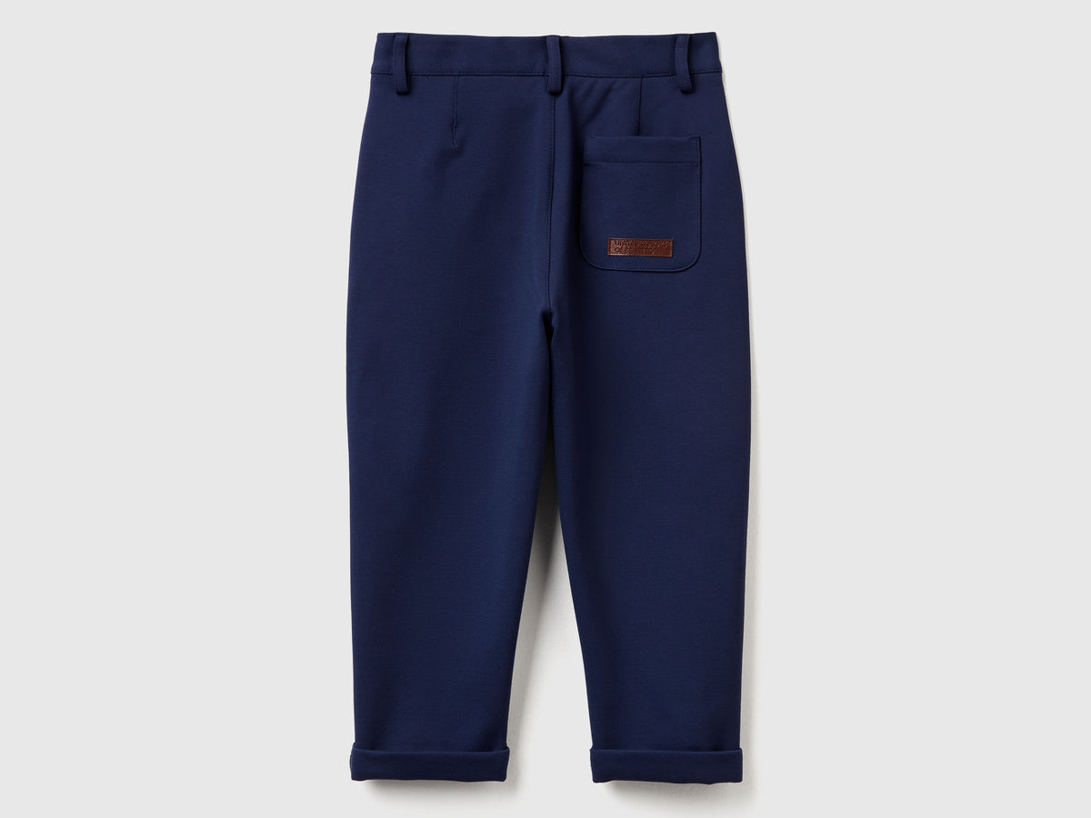 Pantaloni eleganti in misto viscosa