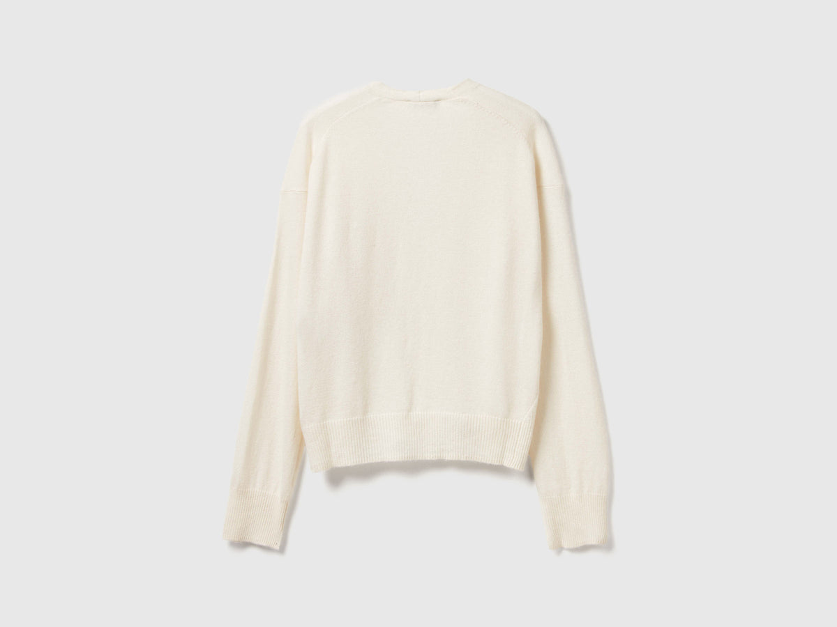 Cardigan in misto cashmere