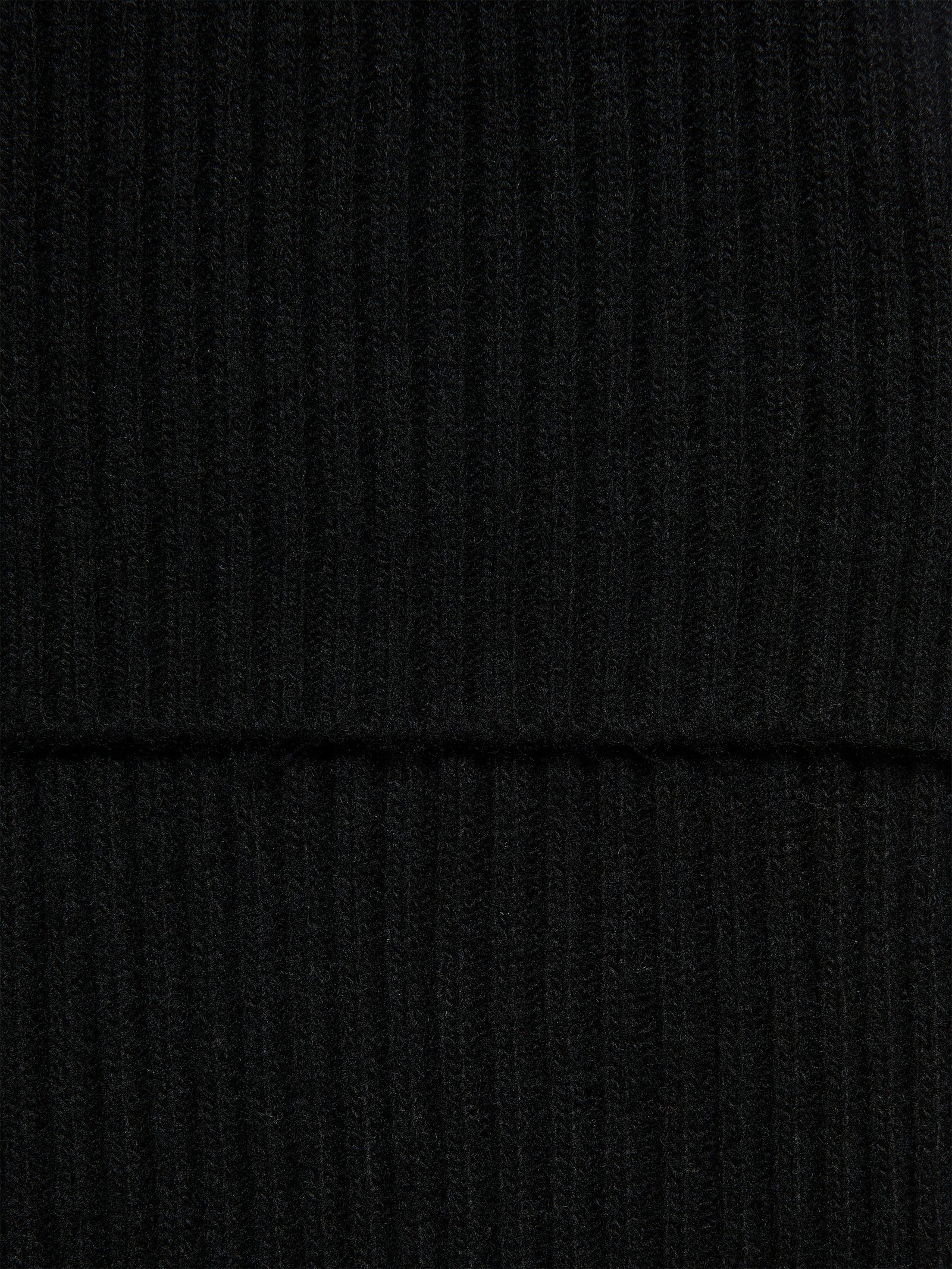Sciarpa in maglia da uomo nero 2 | Sisley Outlet