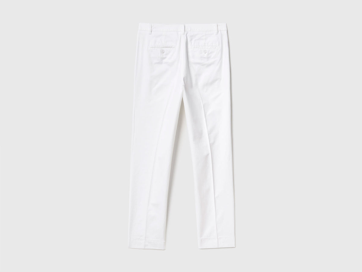 Chino in cotone stretch