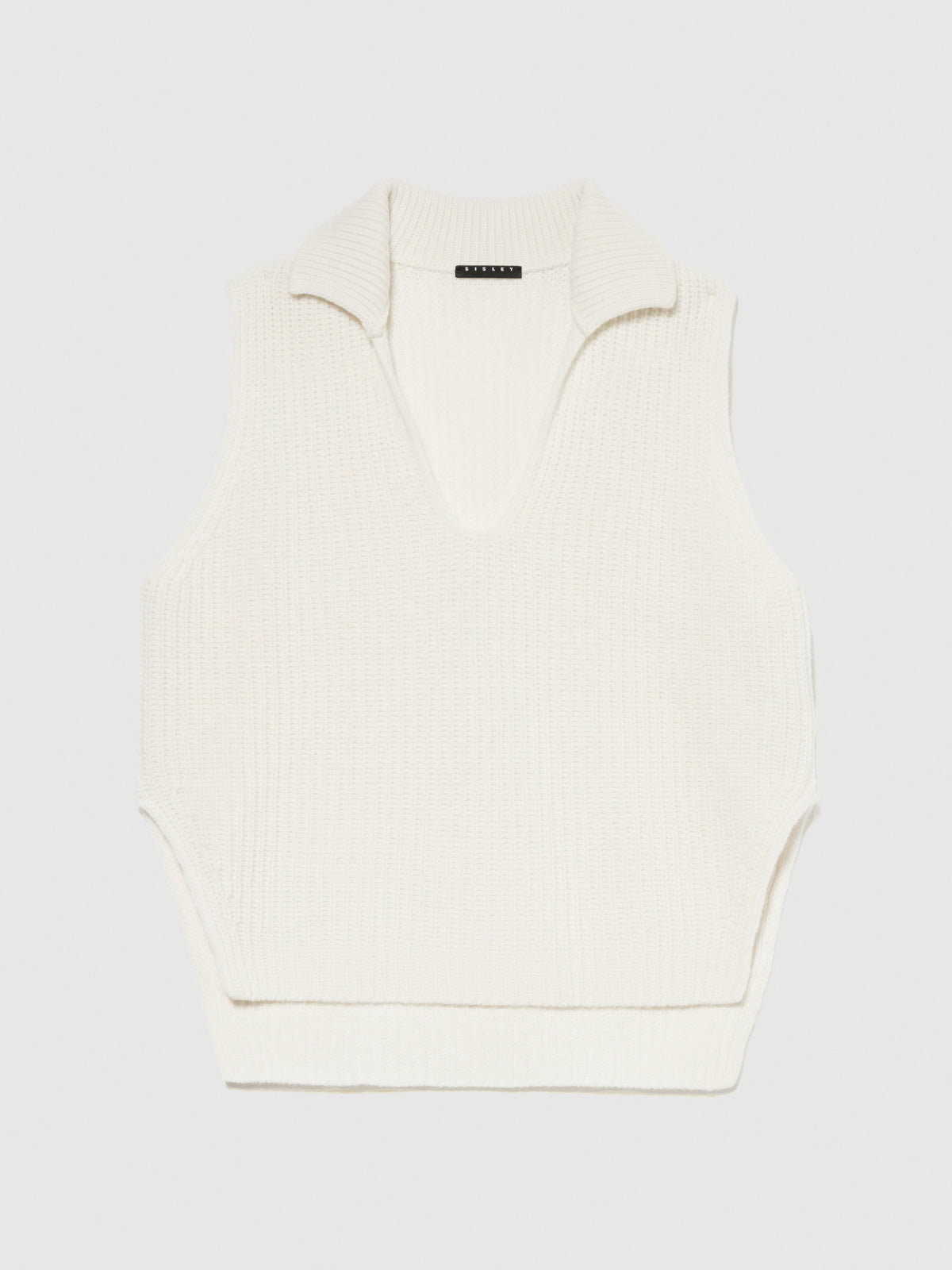 Gilet con colletto