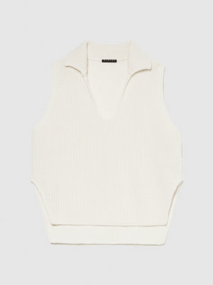 Gilet con colletto