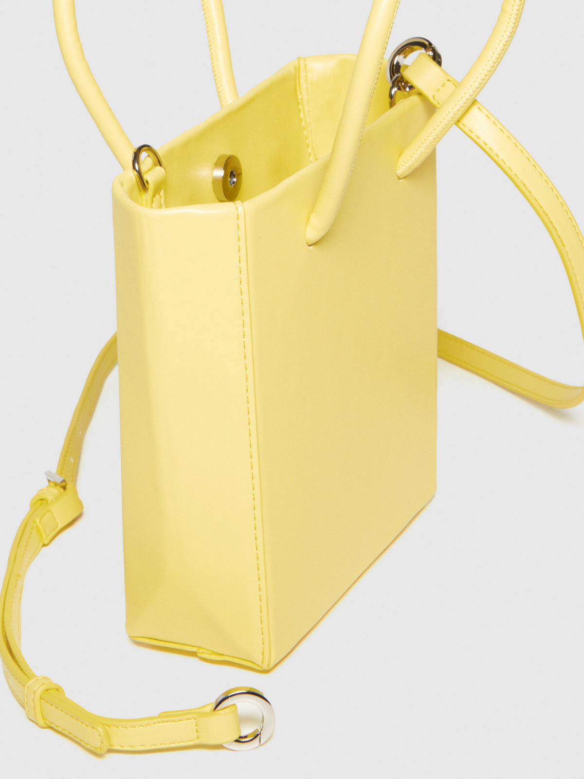 Mini tote bag con tracolla