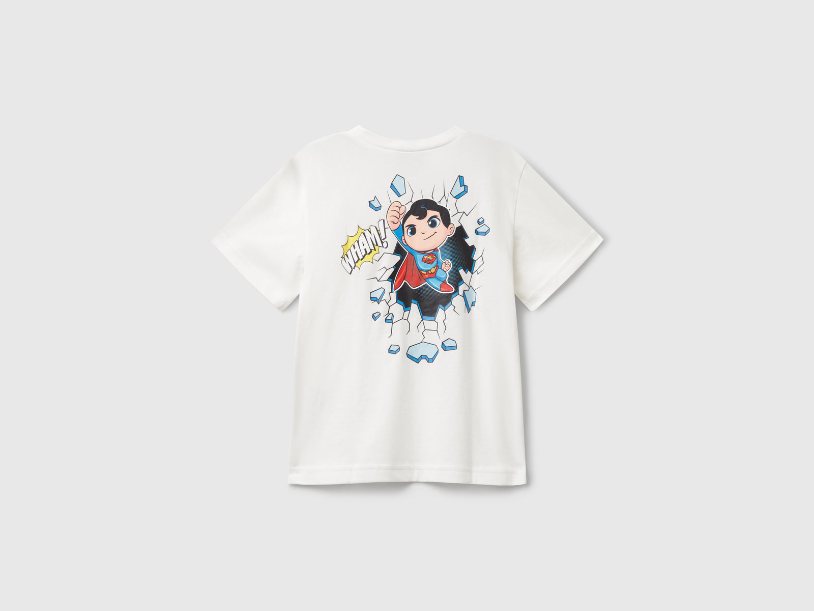 T-shirt ©&™ DC Comics Superman da bimbo bianco panna 2 | Benetton Outlet