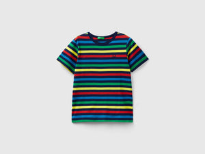 Maglietta a righe 100% cotone