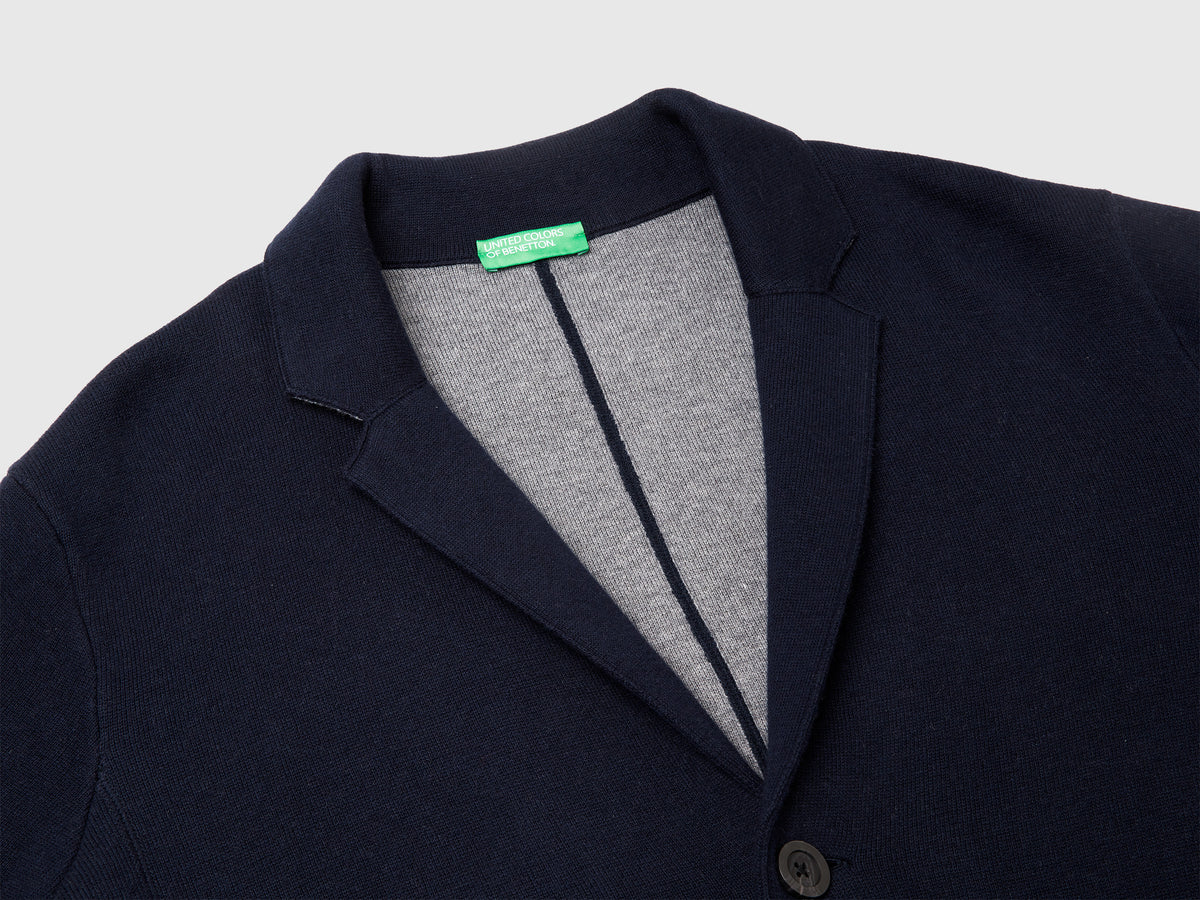 Blazer in maglia