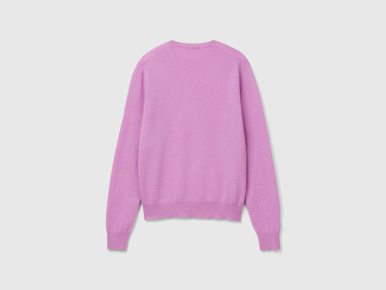 Maglioncino in puro cashmere da donna lilla 2 | Benetton Outlet