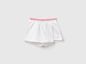 Gonna pantalone in cotone bio stretch