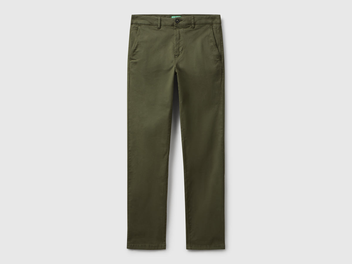 Chino slim fit in cotone