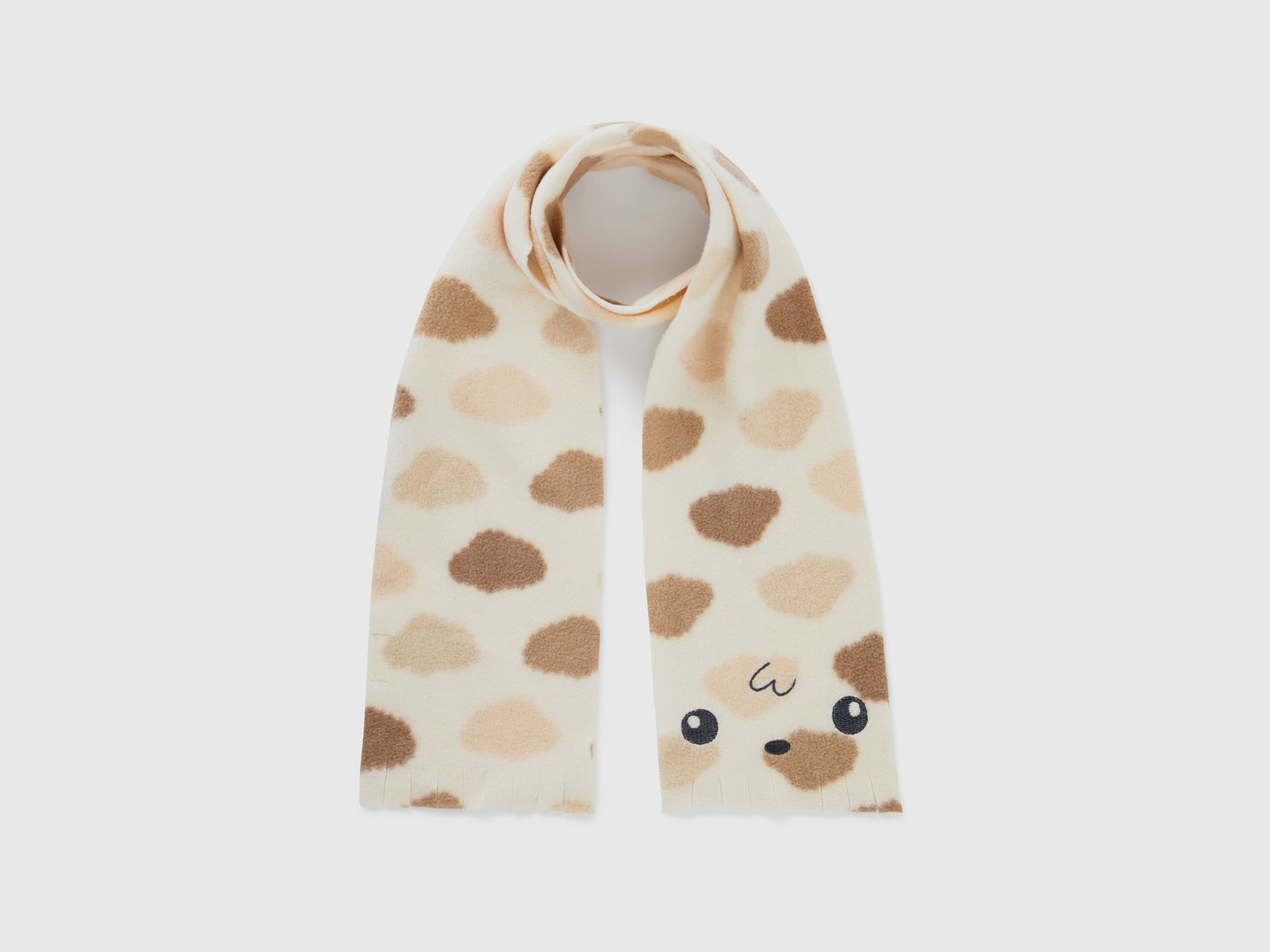 Sciarpa con stampa nuvole da neonato multi-color | Benetton Outlet