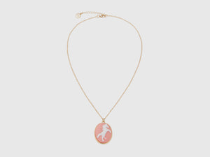 Collana con cammeo cavallo