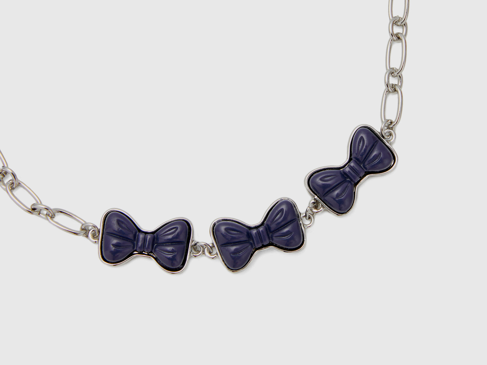 Bracciale con fiocchetti da donna blu 2 | Benetton Outlet