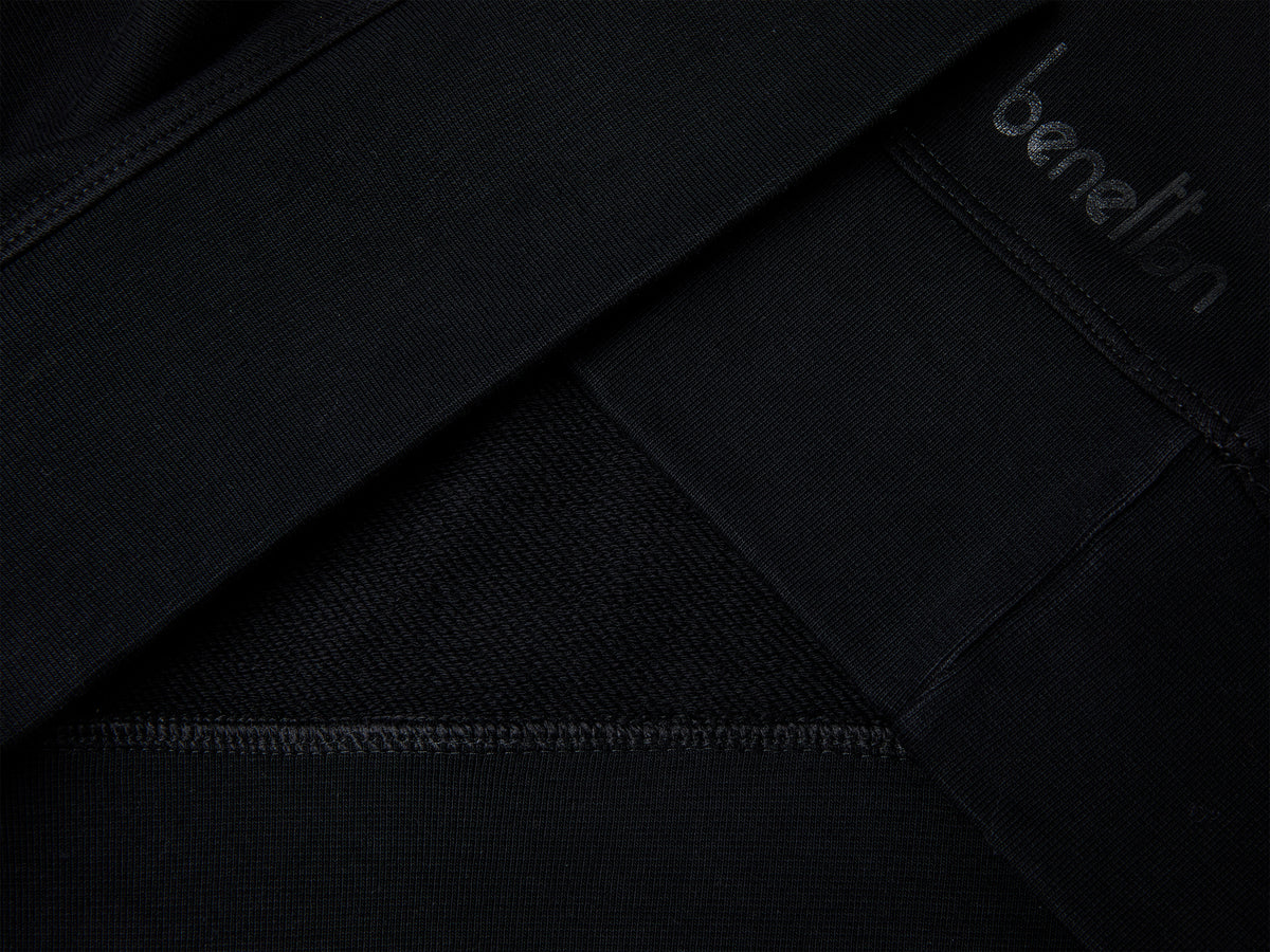 Felpa 100% cotone con stampa logo