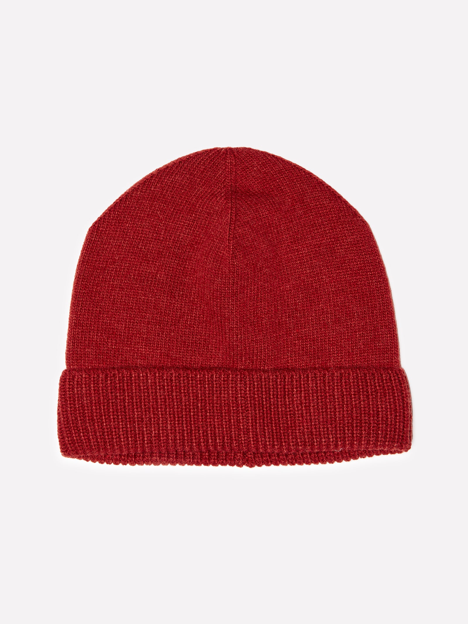Cappello mattone in misto cashmere da donna rosso | Sisley Outlet