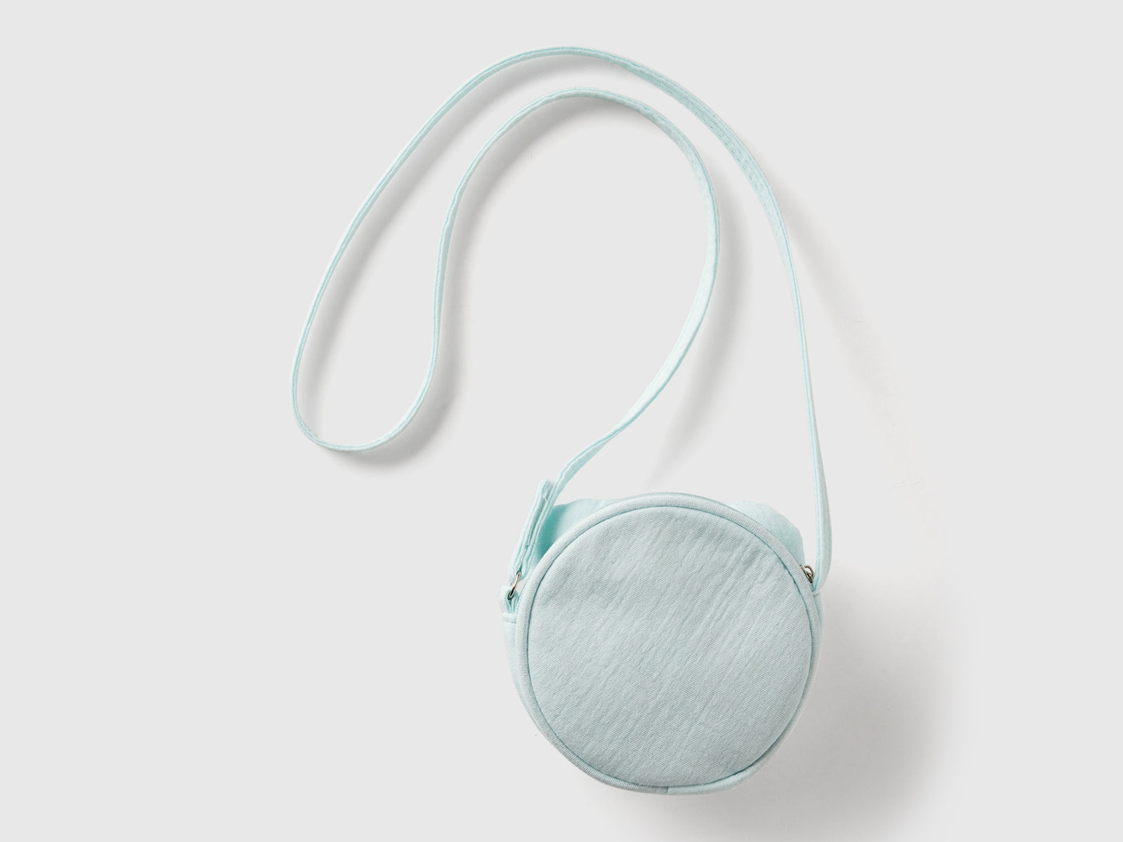 Borsa a tracolla con applicazione cuore da bimba verde acqua 2 | Benetton Outlet
