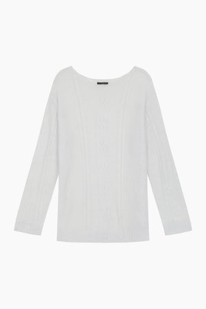 Maglia con trecce