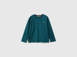 T-shirt a righe 100% cotone