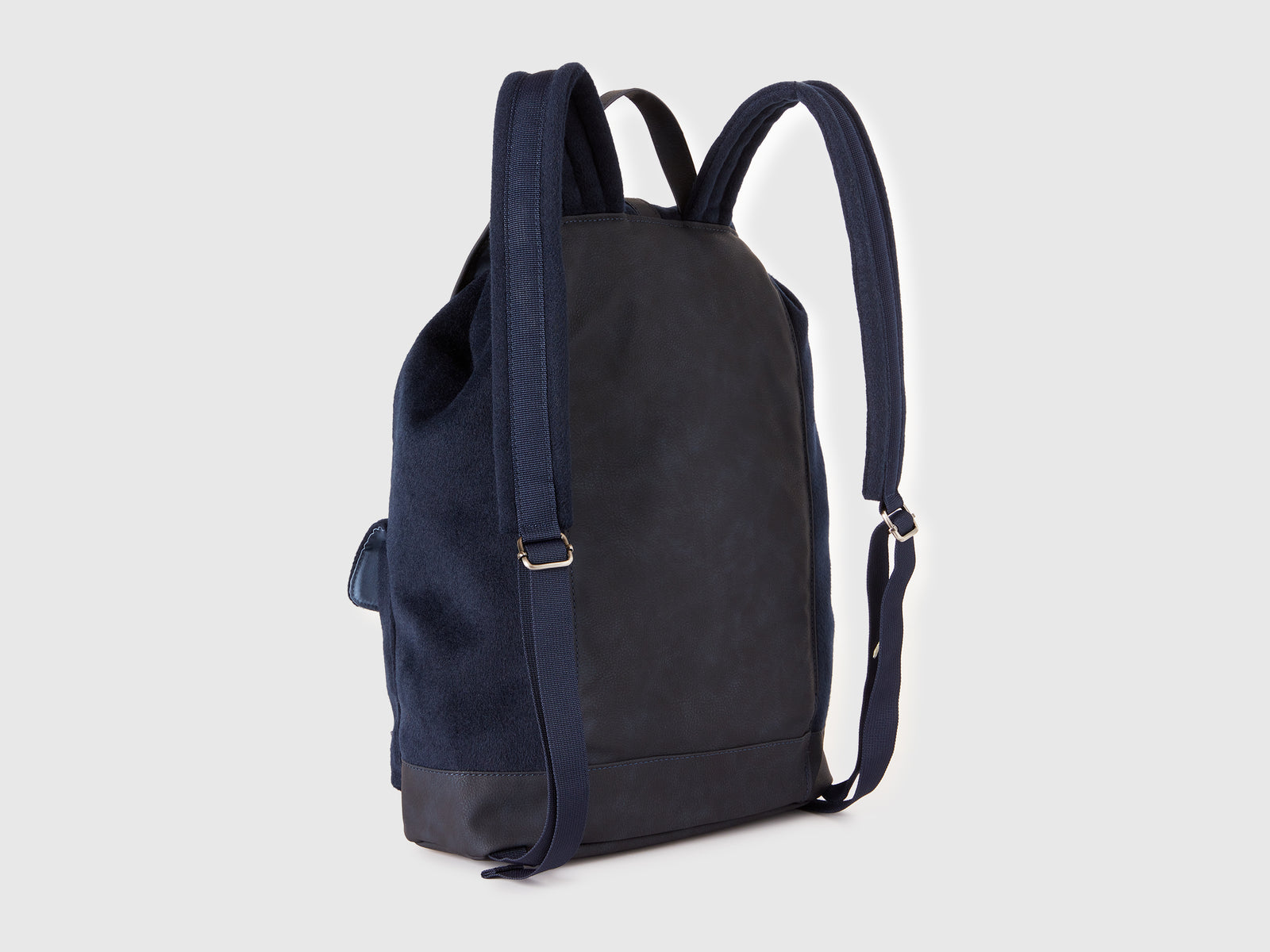 Zaino in tessuto spalmato da uomo blu scuro 2 | Benetton Outlet