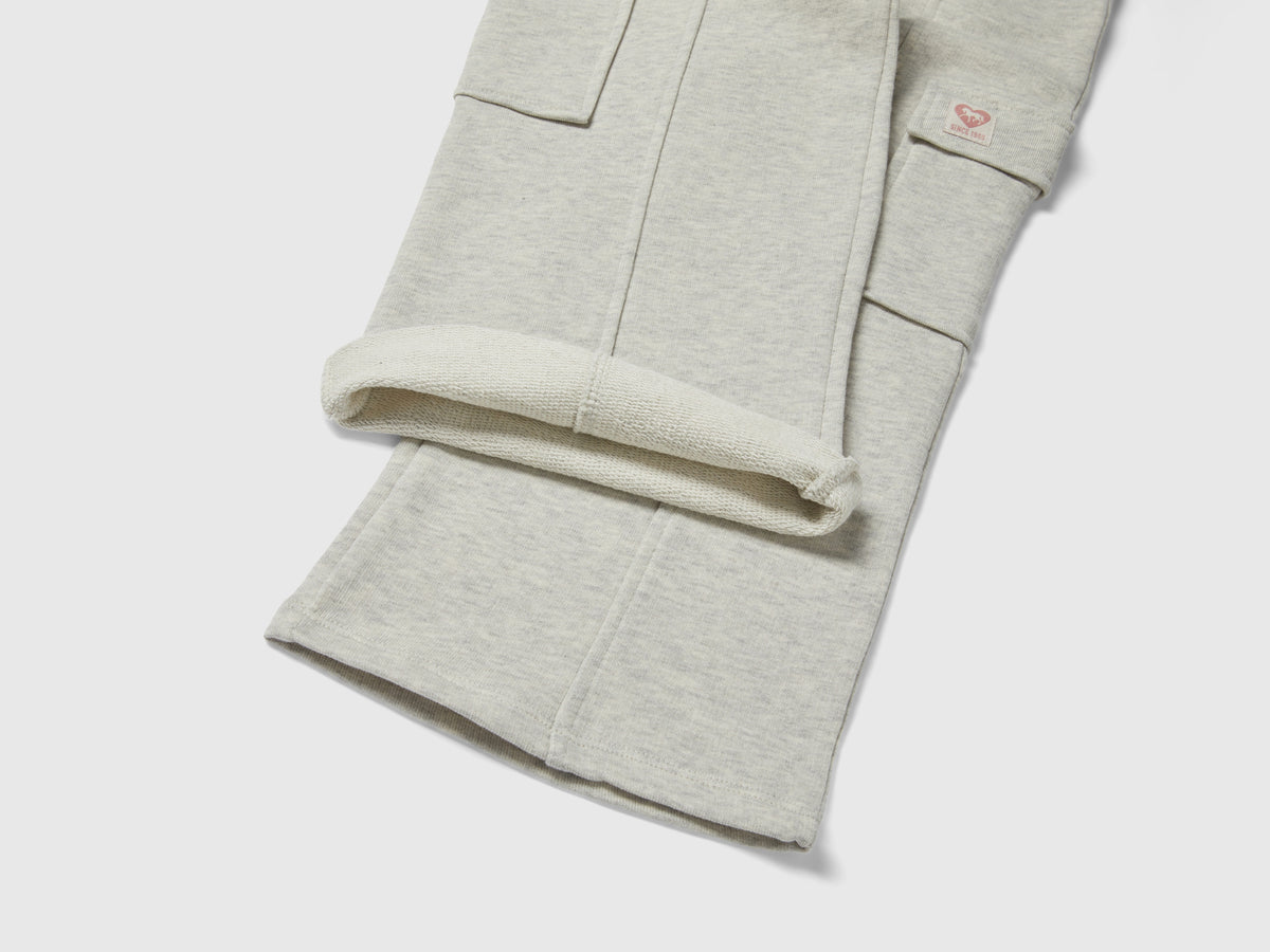 Pantaloni ampi in felpa